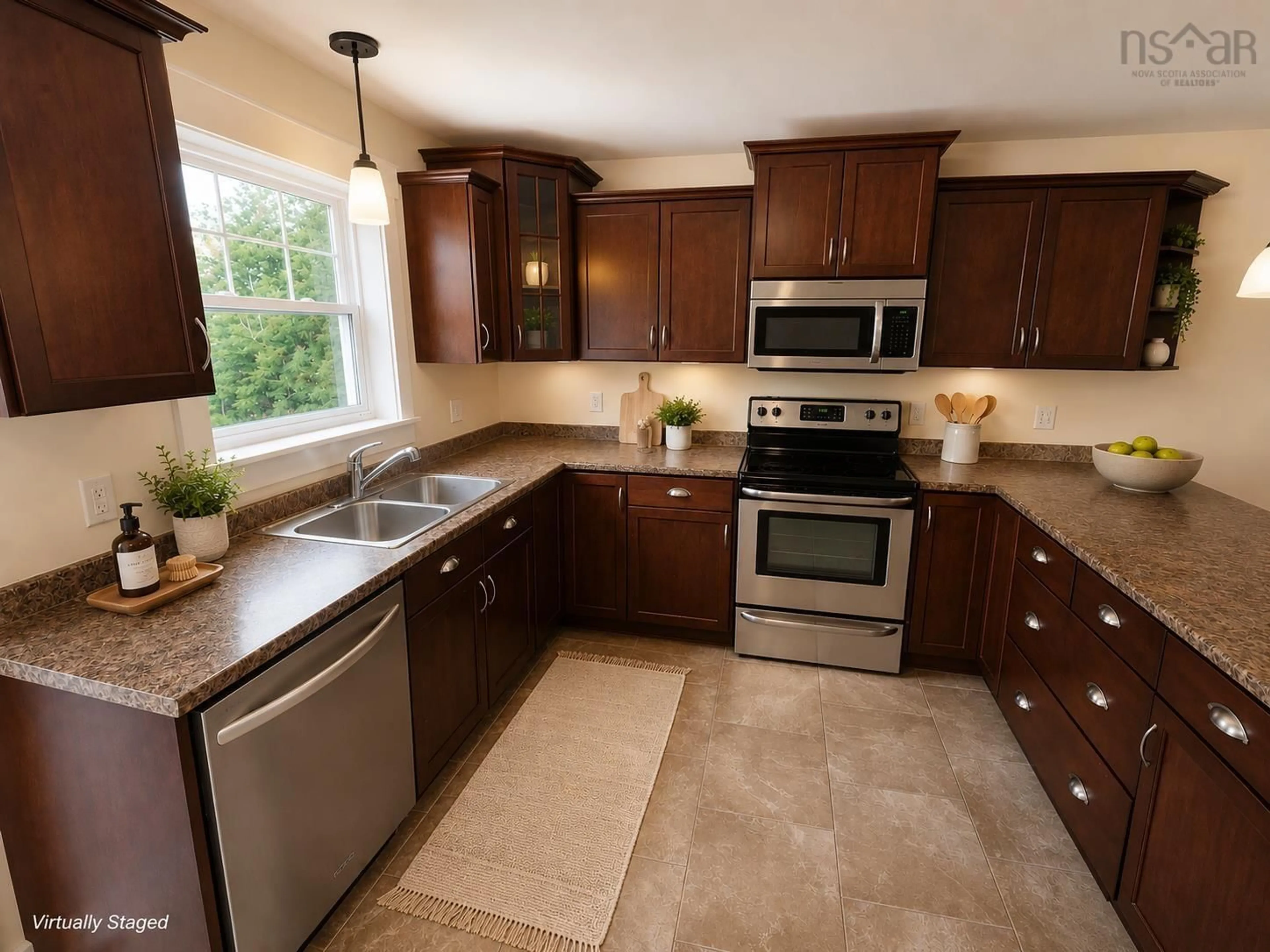 Open concept kitchen, ceramic/tile floor for 10 Hayley Lane Lane, Beaver Bank Nova Scotia B4G 1A6