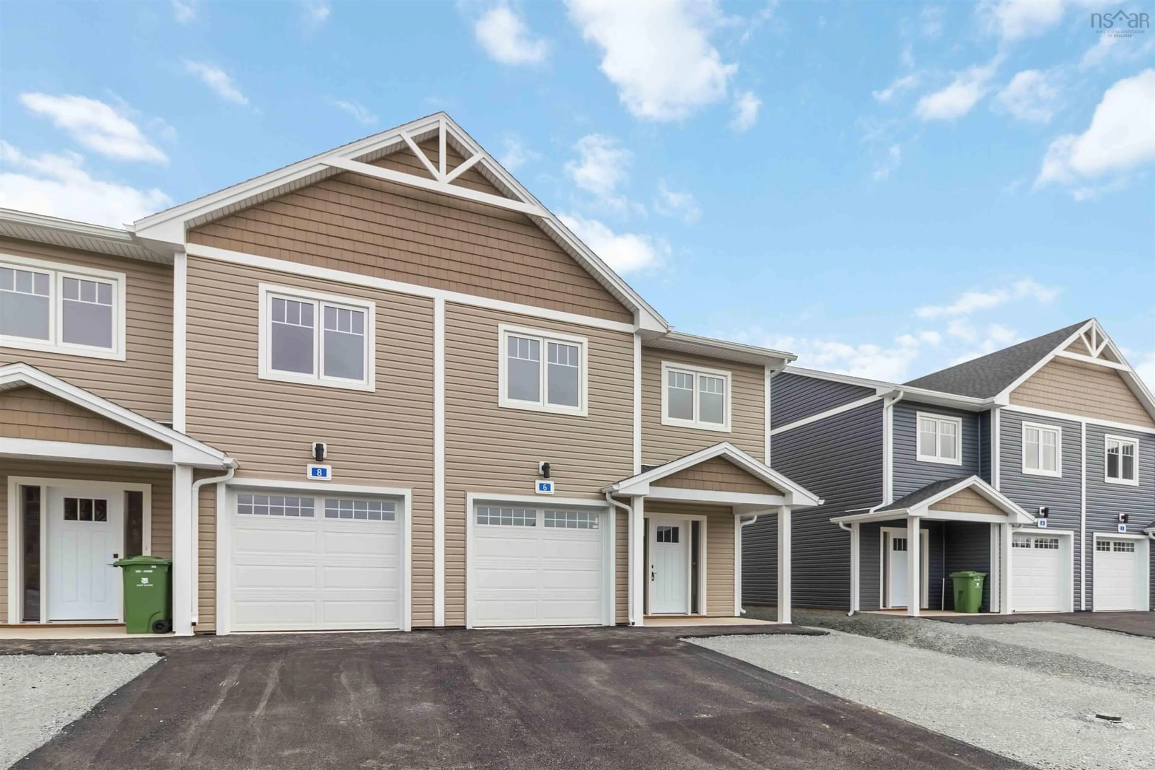Home with vinyl exterior material, street for 8 Nottingham Lane, Enfield Nova Scotia B2T 0T2