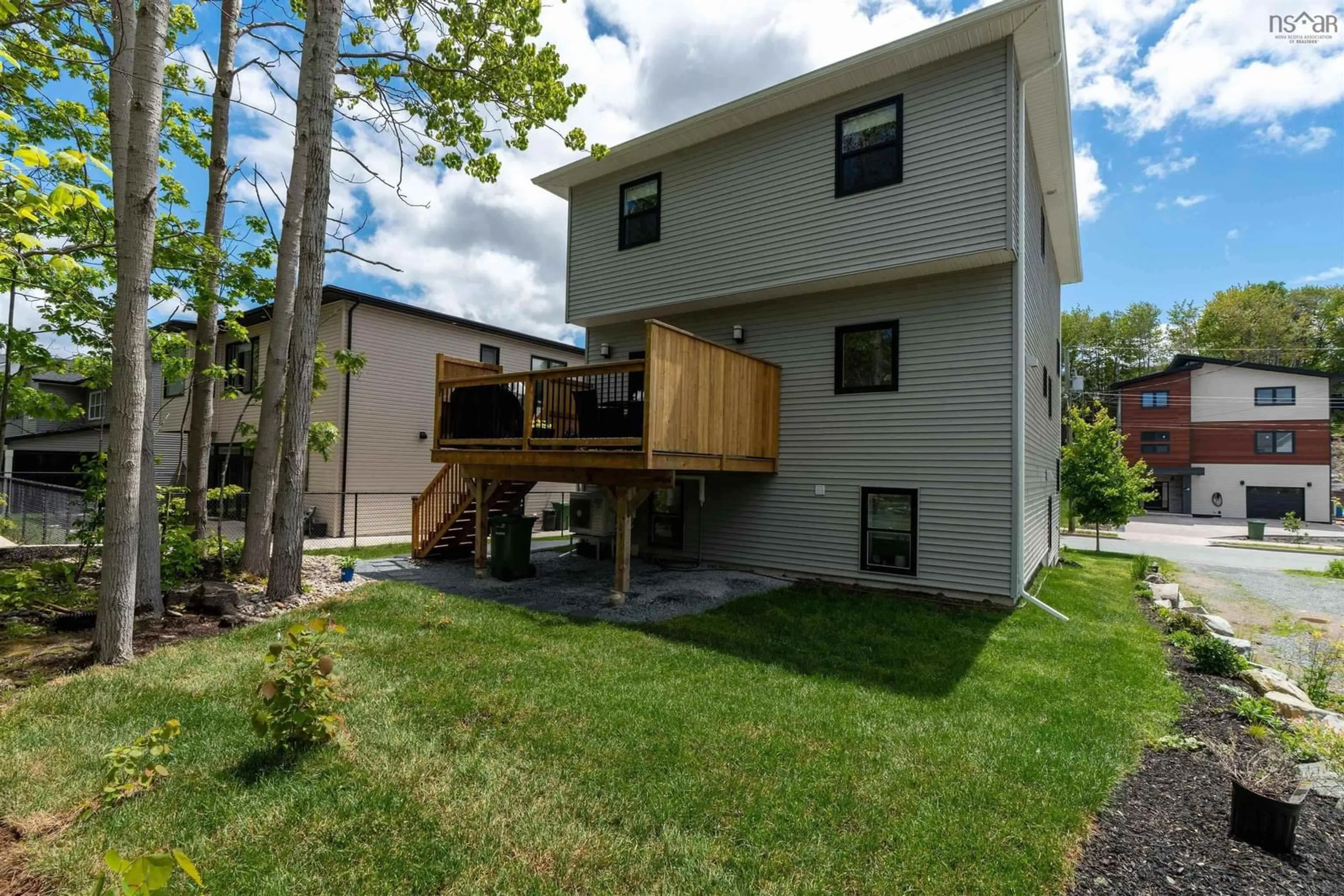 Patio, street for 35 Angel Crt, Dartmouth Nova Scotia B2X 0C1