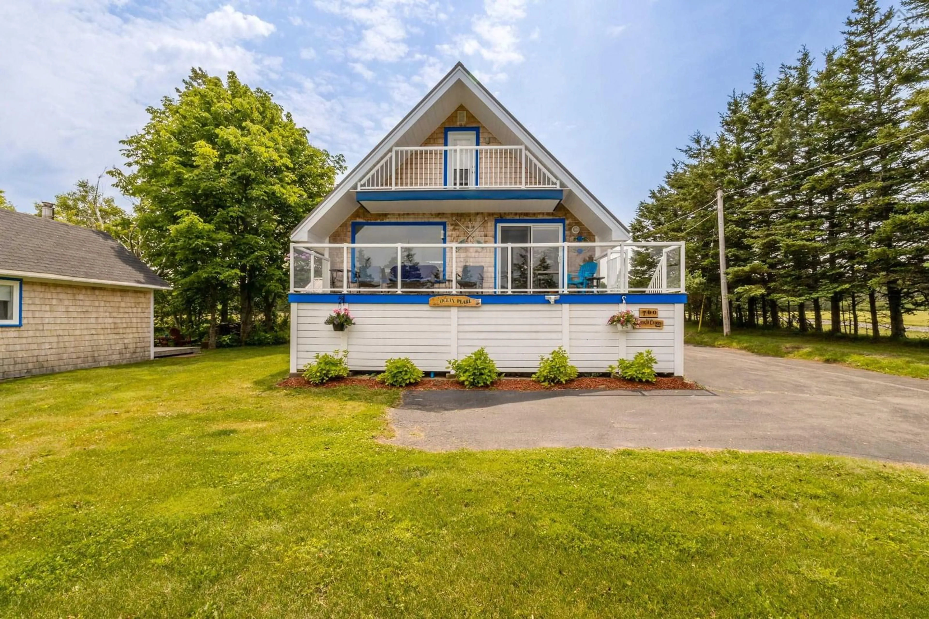 Home with vinyl exterior material, water/lake/river/ocean view for 760 French Cross Rd, Morden Nova Scotia B0P 1C0