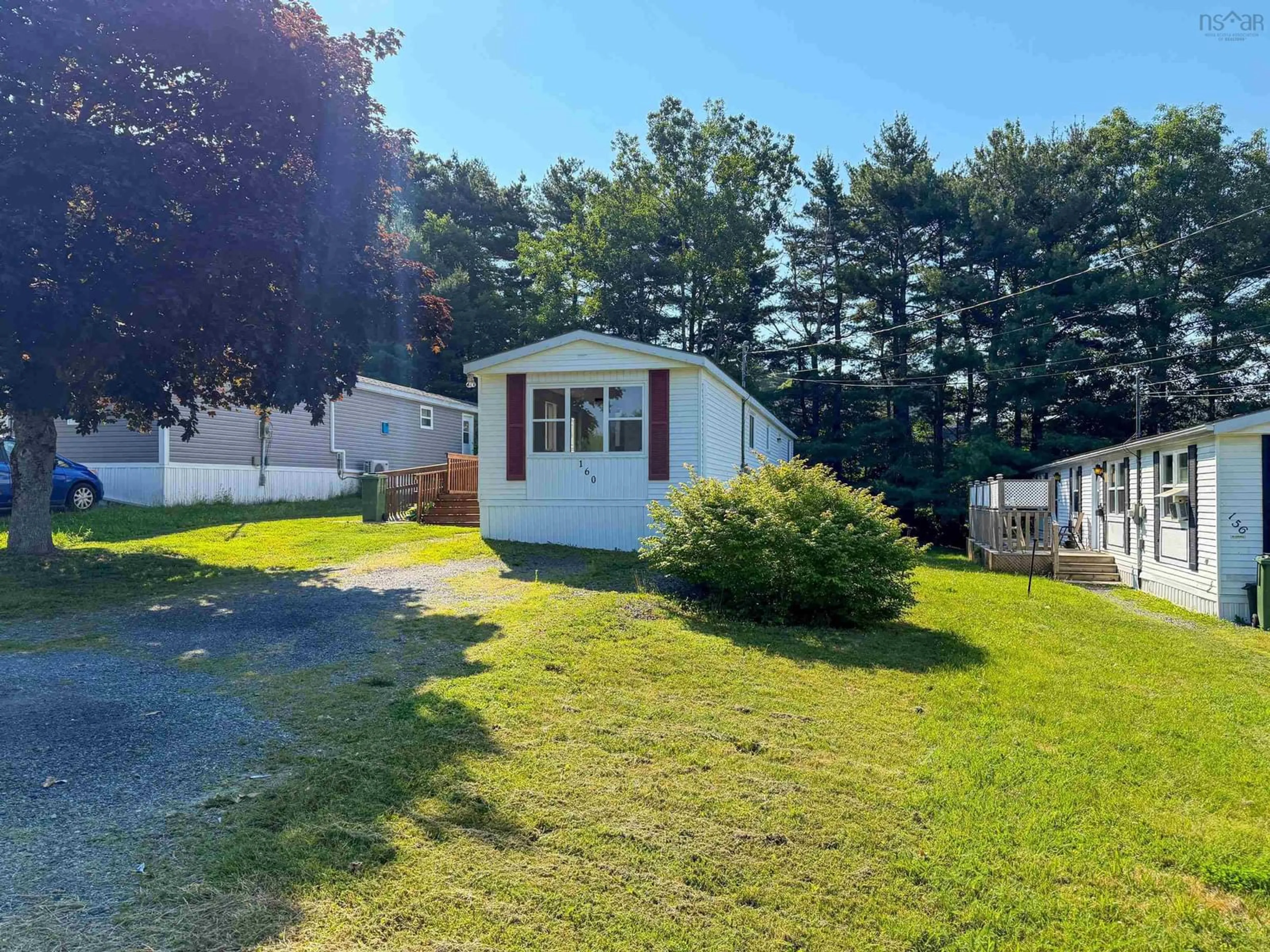 A pic from outside/outdoor area/front of a property/back of a property/a pic from drone, water/lake/river/ocean view for 160 Seasons Dr, Bridgewater Nova Scotia B4V 3E7