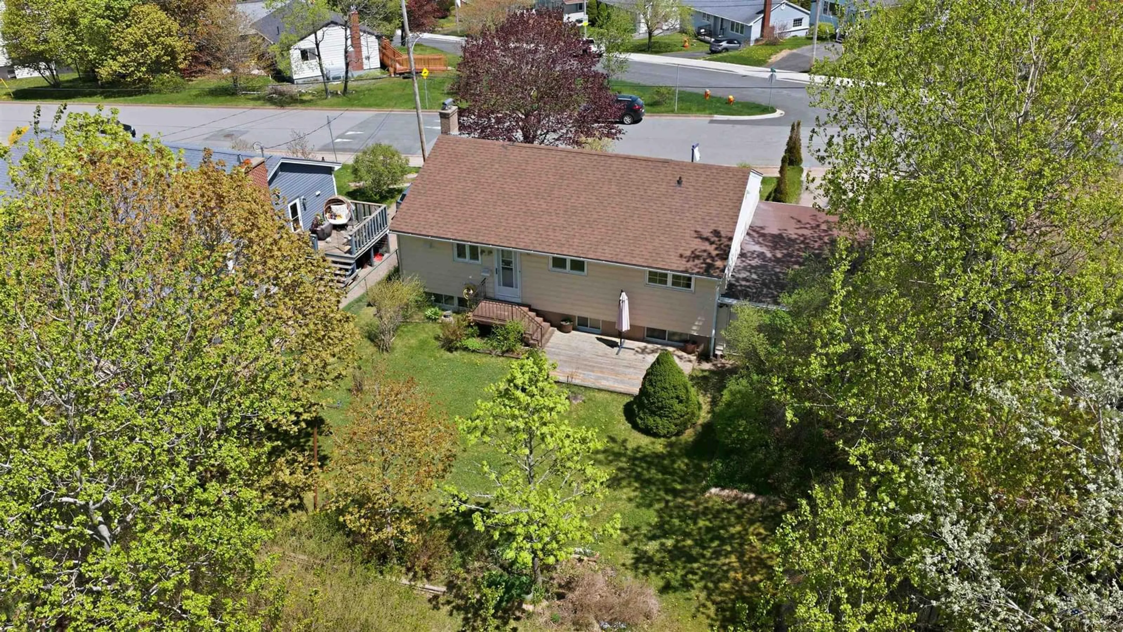 A pic from outside/outdoor area/front of a property/back of a property/a pic from drone, street for 57 Tartan Ave, Spryfield Nova Scotia B3R 2B7