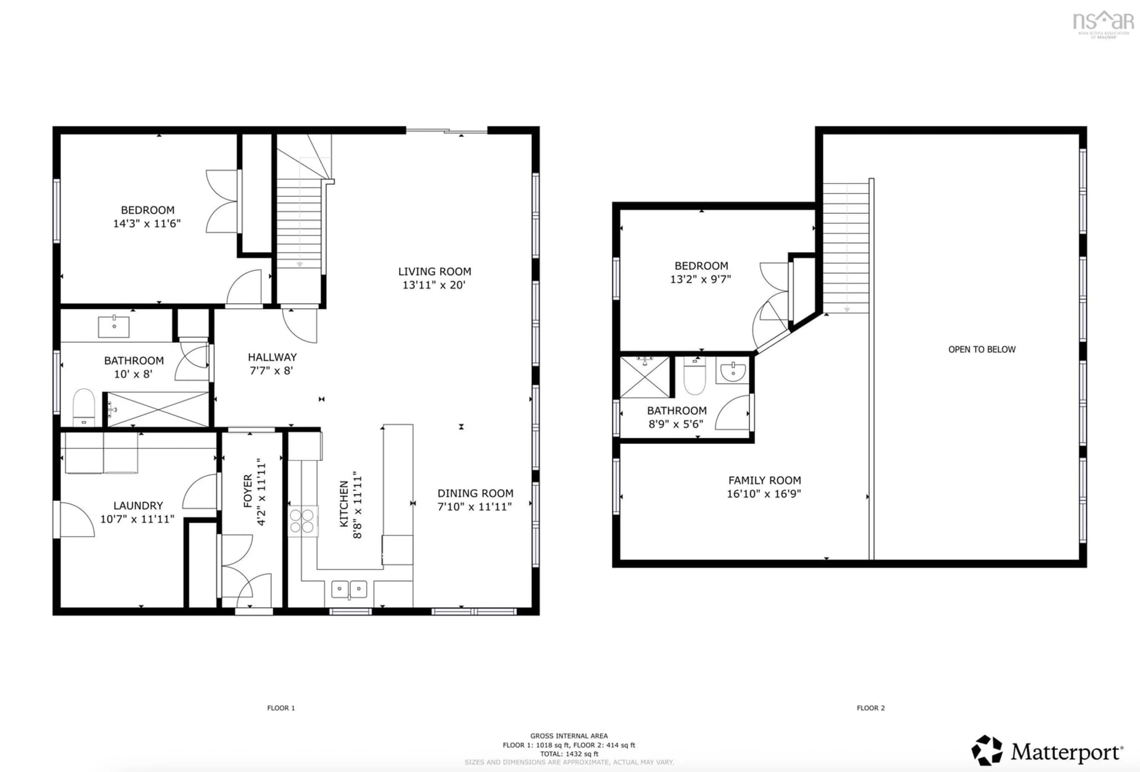 Floor plan for 65 Tom's Way, Darlings Lake Nova Scotia B5A 5A8
