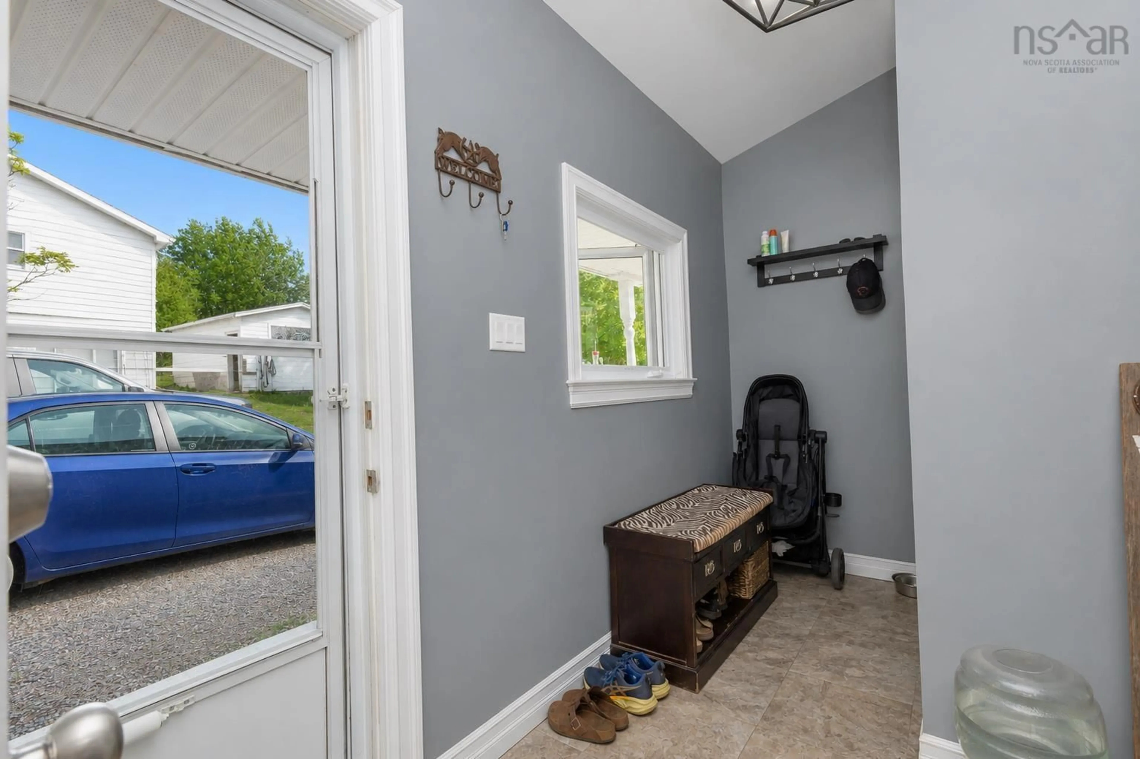 Indoor entryway for 1851 Old Route 5 Hwy, Big Bras D'Or Nova Scotia B1X 1A5
