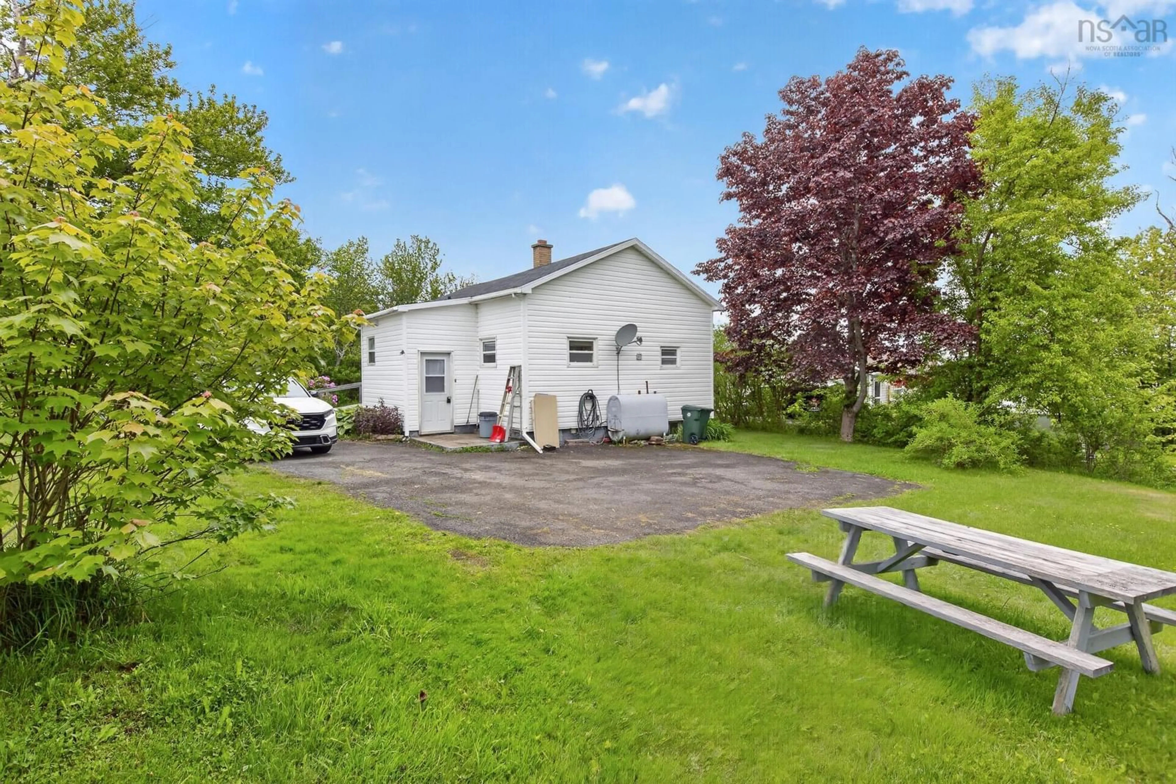 A pic from outside/outdoor area/front of a property/back of a property/a pic from drone, unknown for 300 Lake Rd, Glace Bay Nova Scotia B1A 2H1