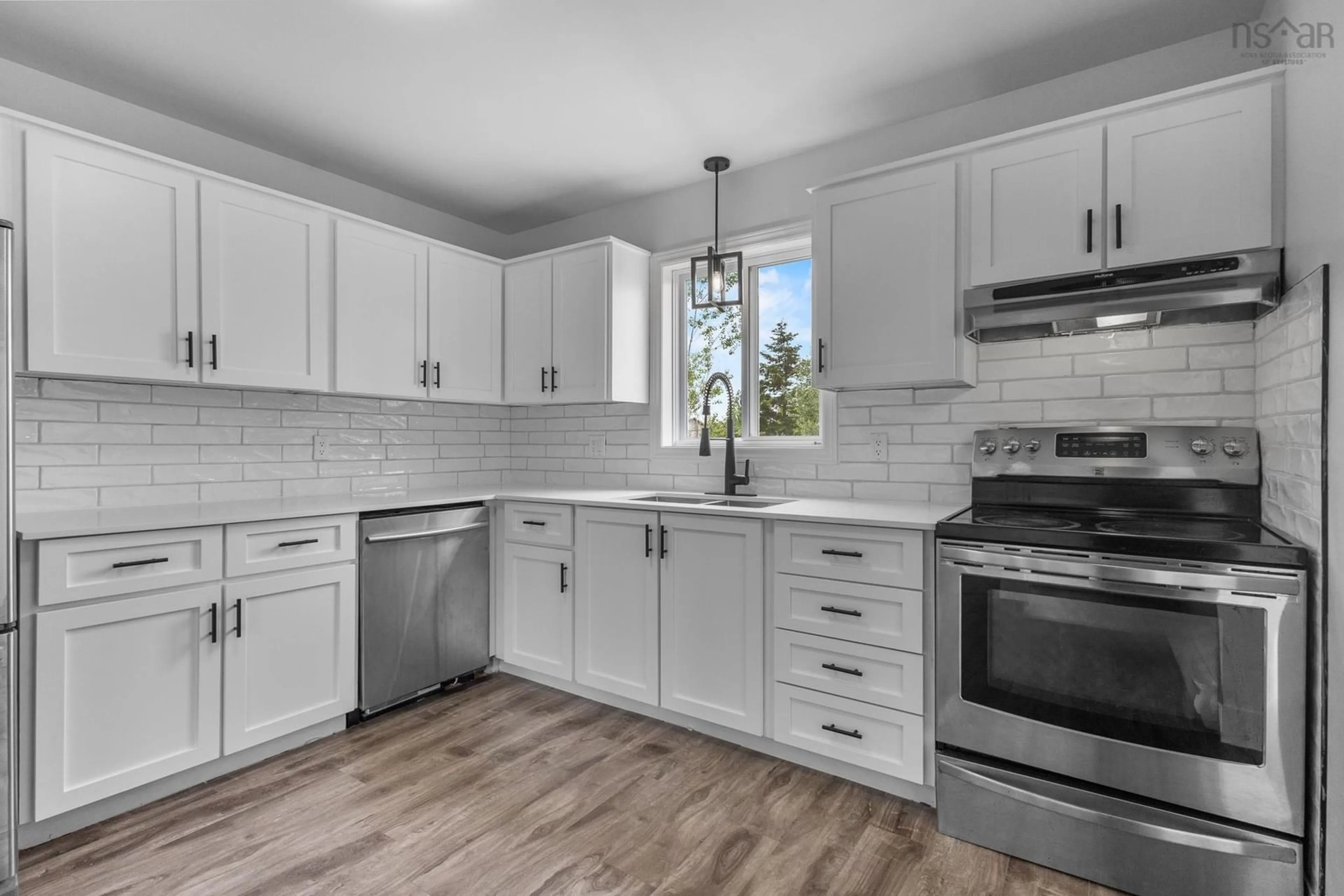Open concept kitchen, ceramic/tile floor for 62 Rosewood Lane, Eastern Passage Nova Scotia B3G 1B3