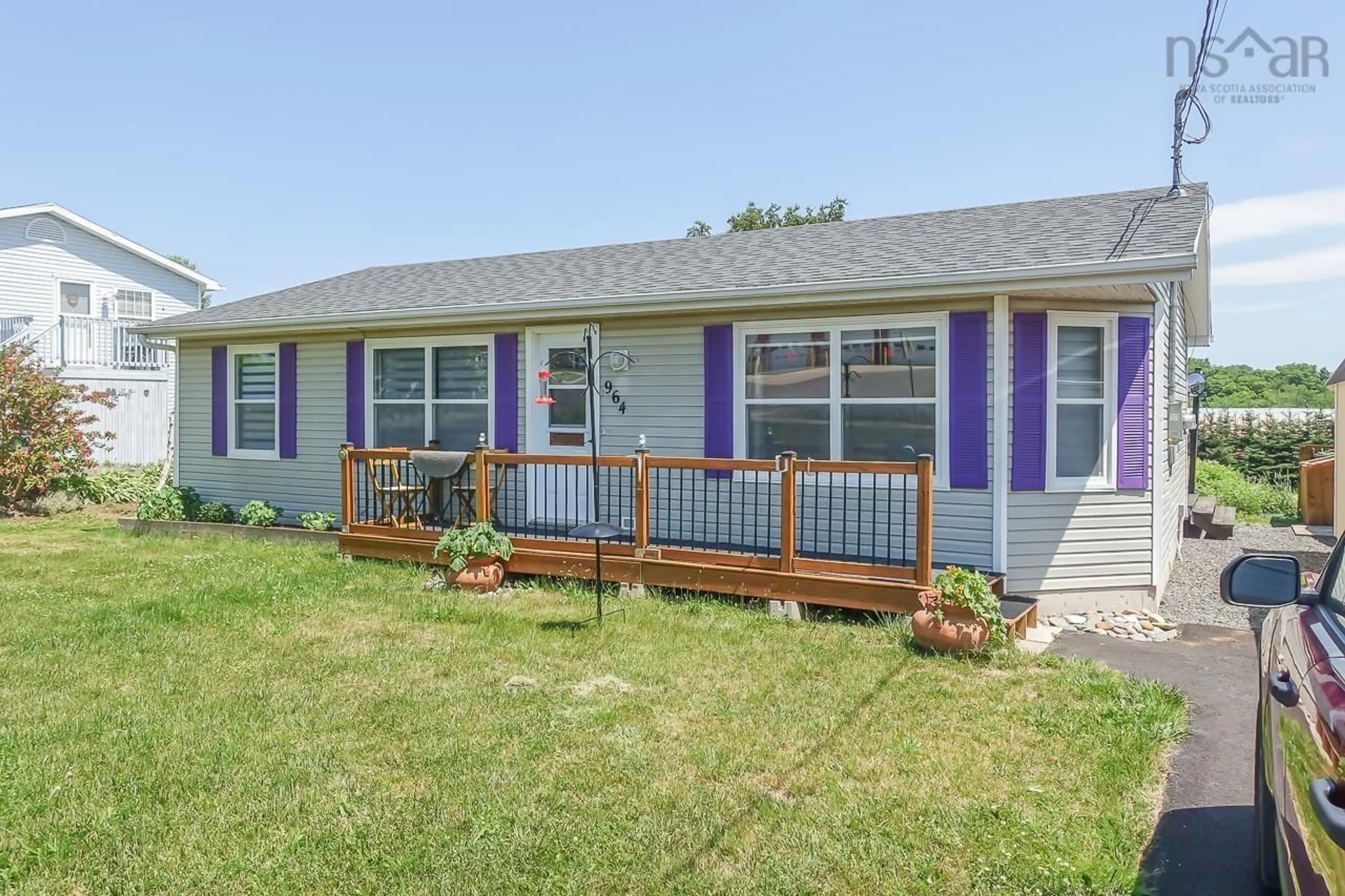 Home with vinyl exterior material, street for 964 J. Jordan Rd, Canning Nova Scotia B0P 1H0
