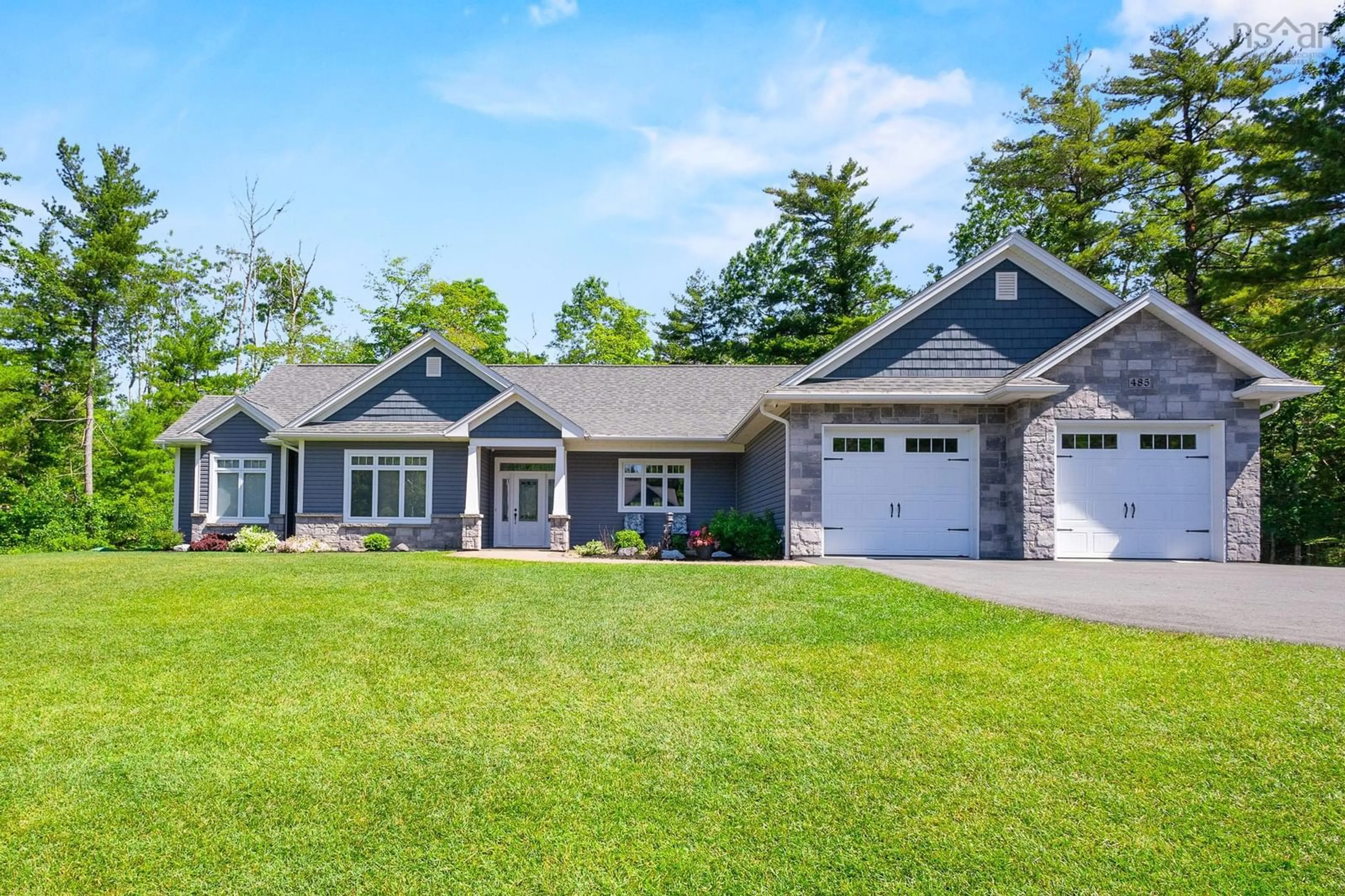 Home with brick exterior material, unknown for 485 Calderwood Dr, Wellington Nova Scotia B2T 0S2