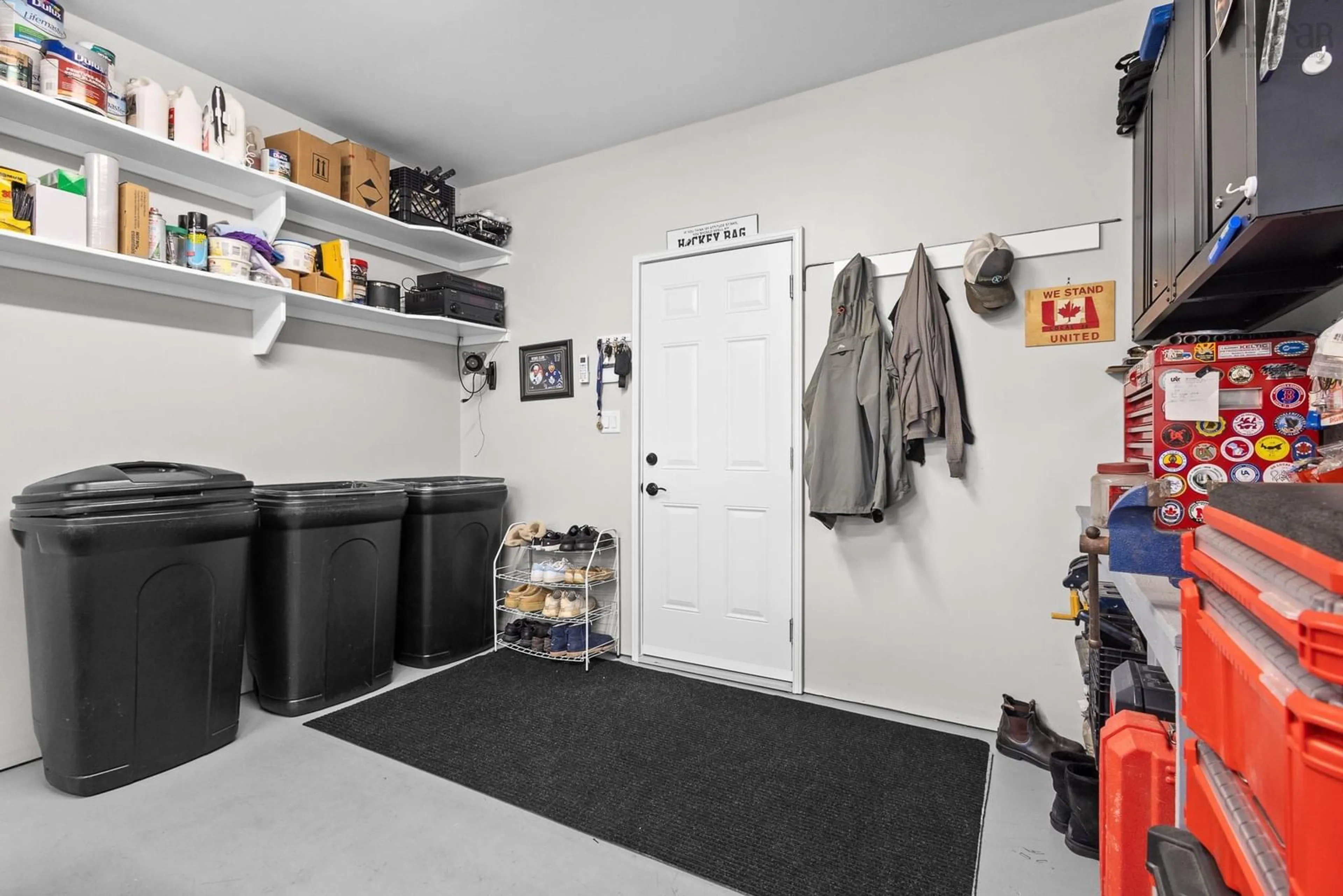 Indoor garage for 485 Calderwood Dr, Wellington Nova Scotia B2T 0S2