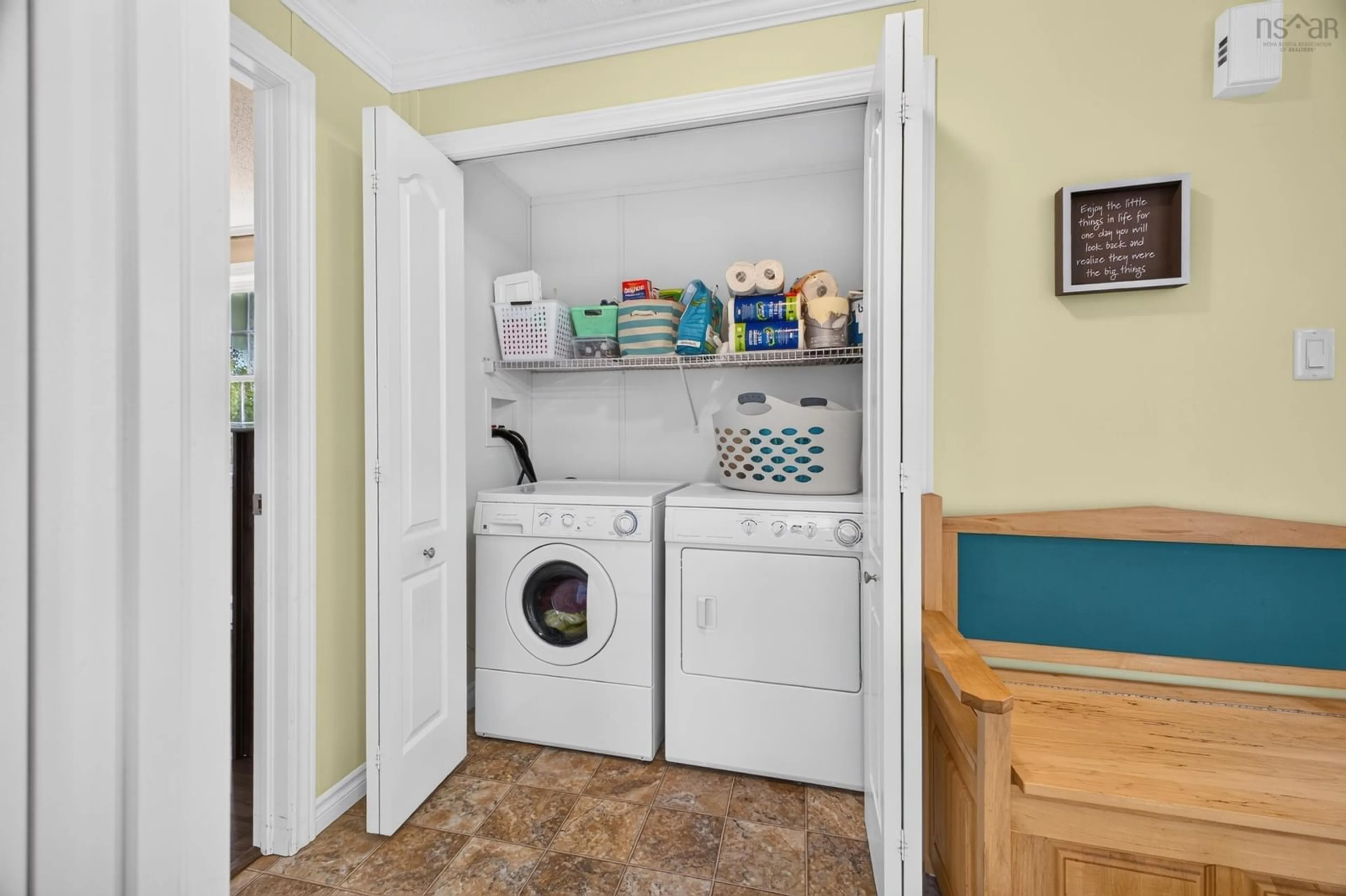Laundry room for 1047 Glen Forest Dr, Westville Nova Scotia B0K 2A0
