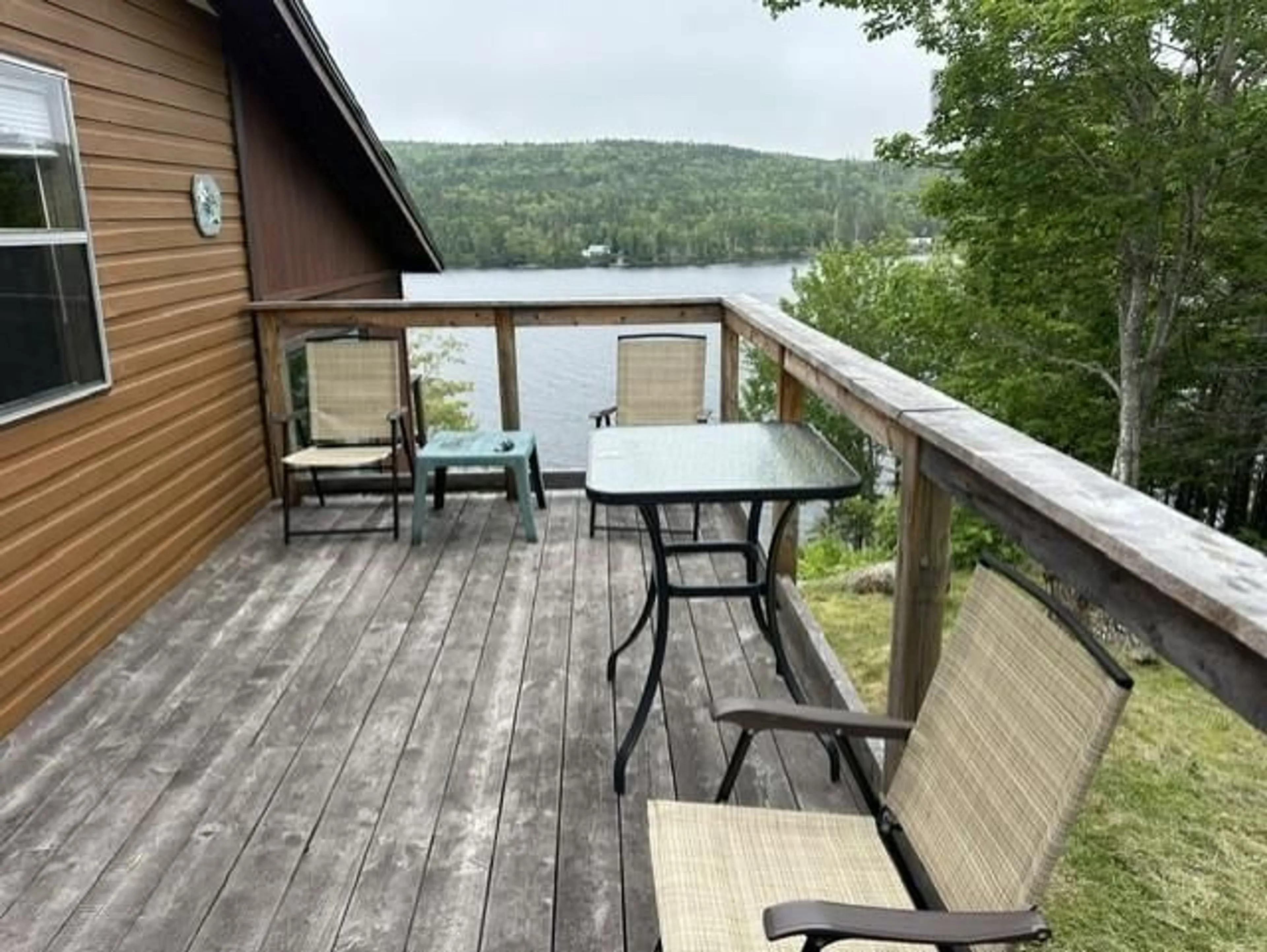 Patio, water/lake/river/ocean view for 528 West Side Indian Harbour Lake Rd, Indian Harbour Lake Nova Scotia B0J 3C0