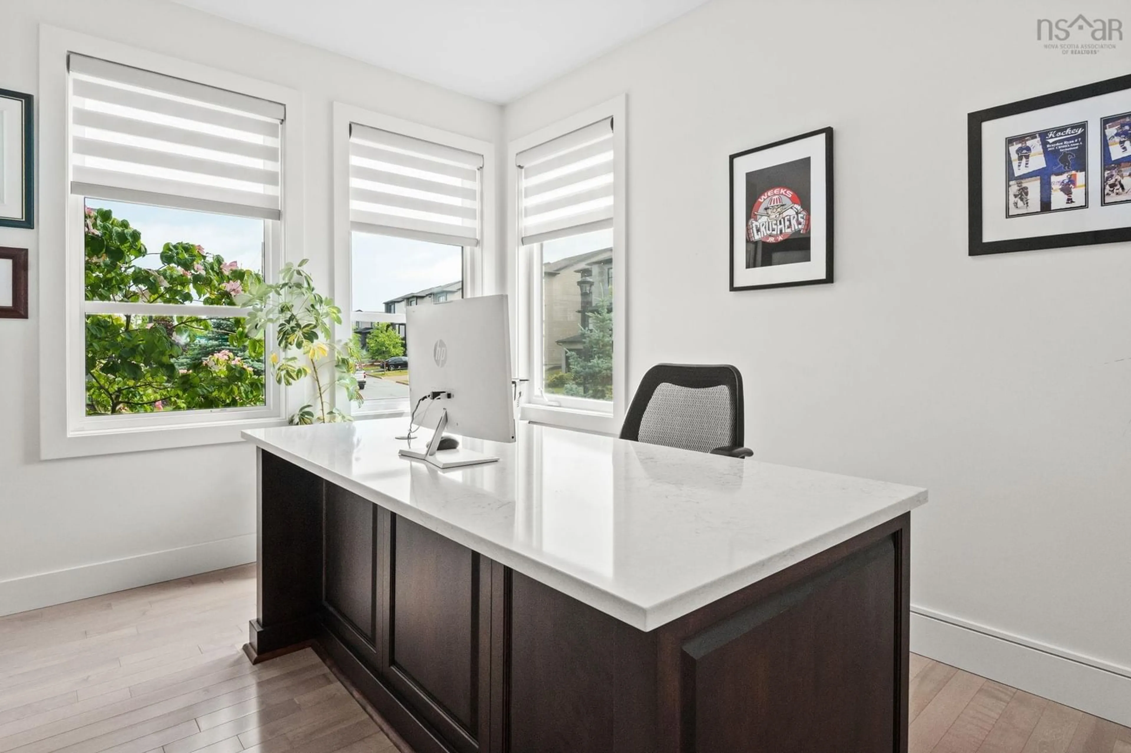 Contemporary kitchen, ceramic/tile floor for 4 Crownridge Dr, Bedford Nova Scotia B4B 0X4