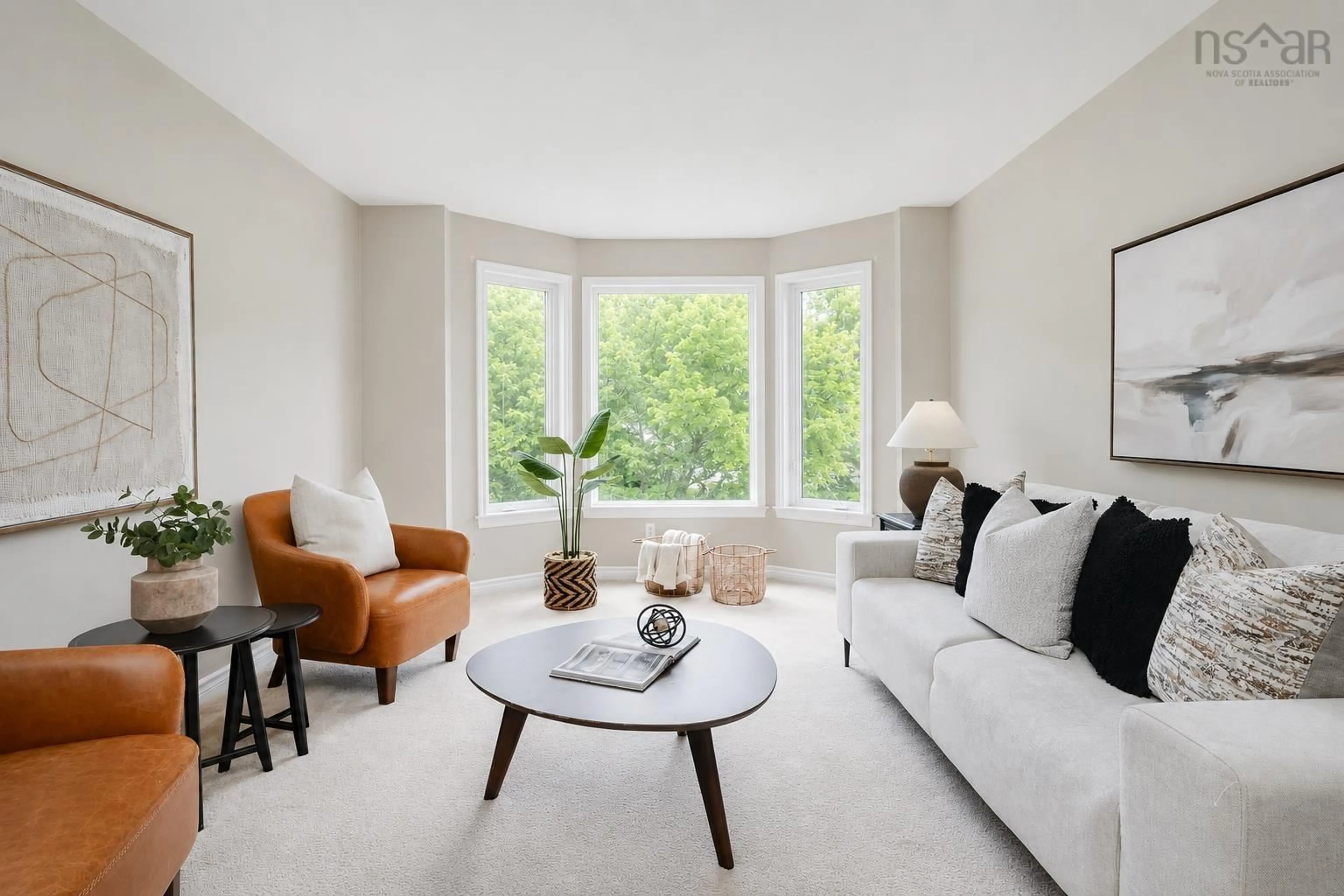 Living room with furniture, unknown for 23 Remington Crt, Halifax Nova Scotia B3M 3Y6