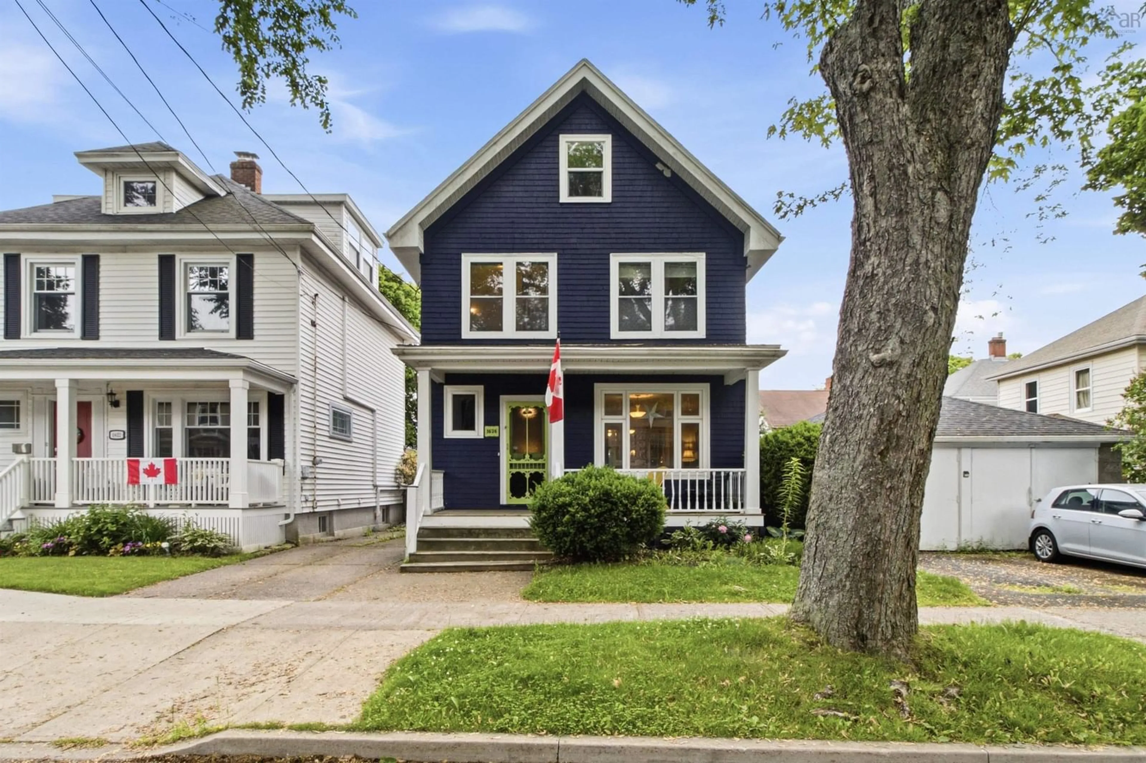 Home with vinyl exterior material, street for 1626 Preston St, Halifax Peninsula Nova Scotia B3H 3V1