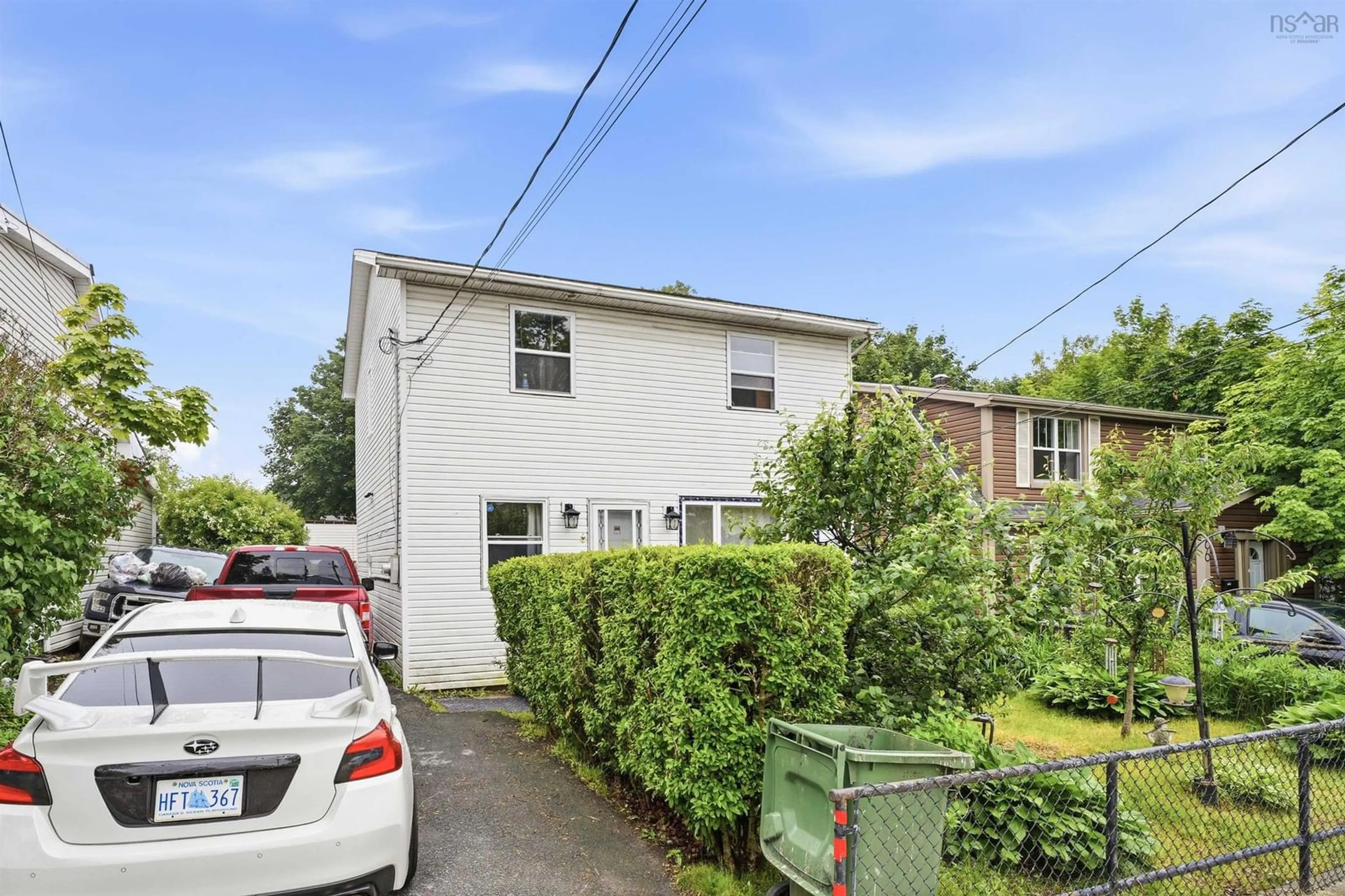 A pic from outside/outdoor area/front of a property/back of a property/a pic from drone, street for 68 Albro Lake Rd, Dartmouth Nova Scotia B3A 3Y3