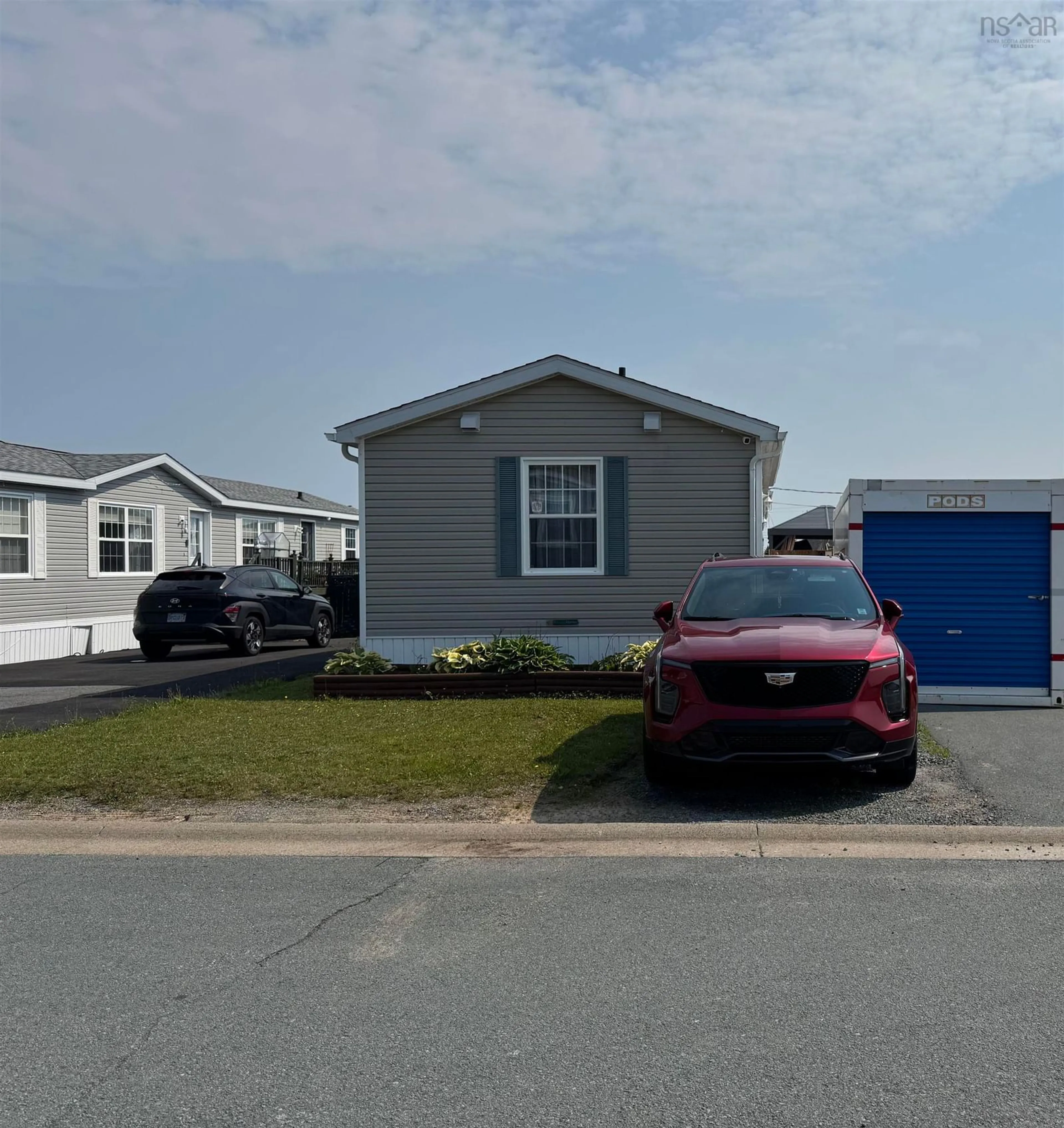Home with vinyl exterior material, street for 1 Prestige Crt, Harrietsfield Nova Scotia B3V 1B6