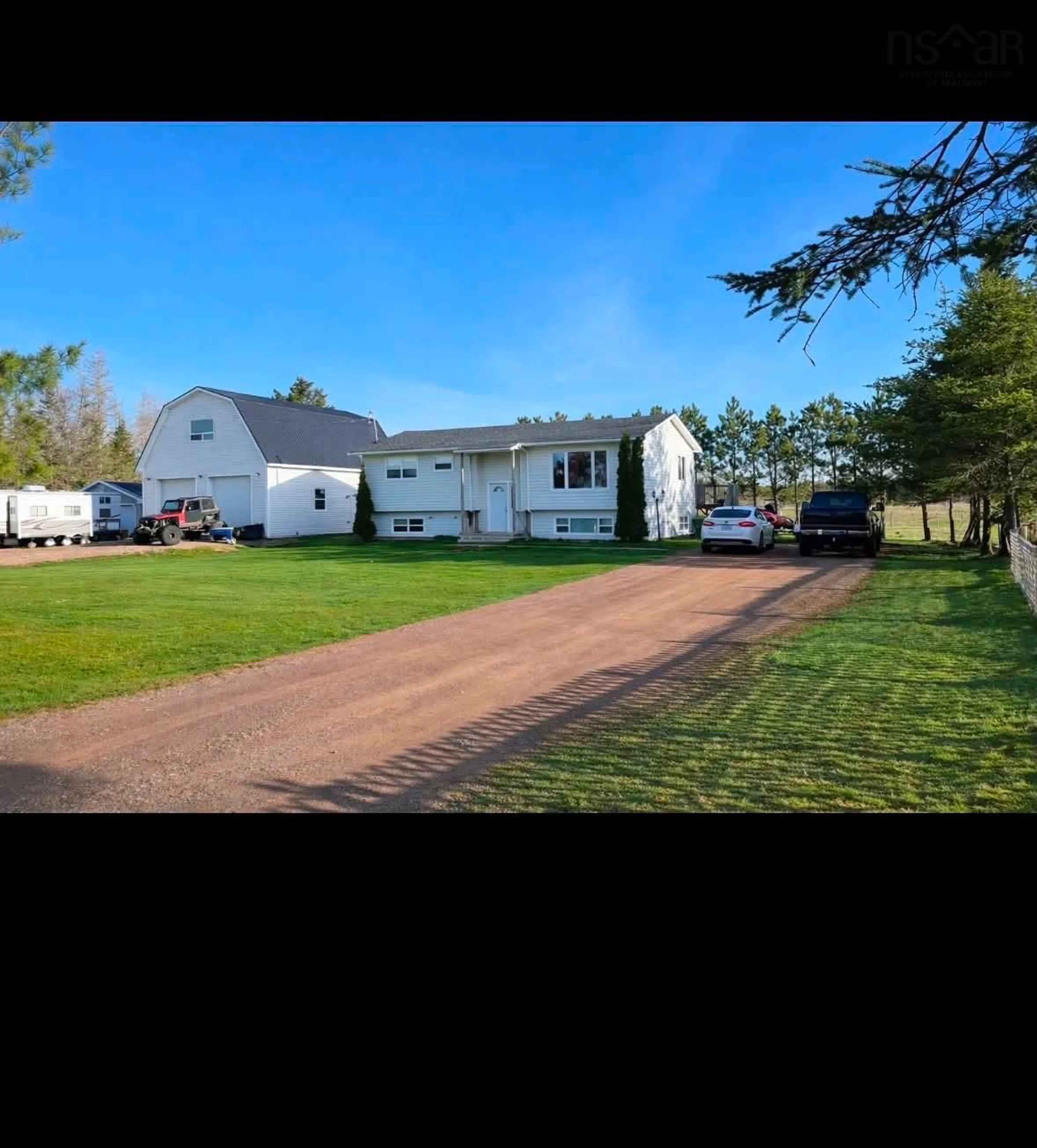 A pic from outside/outdoor area/front of a property/back of a property/a pic from drone, unknown for 73 Staples Brook Rd, Debert Nova Scotia B0M 1G0