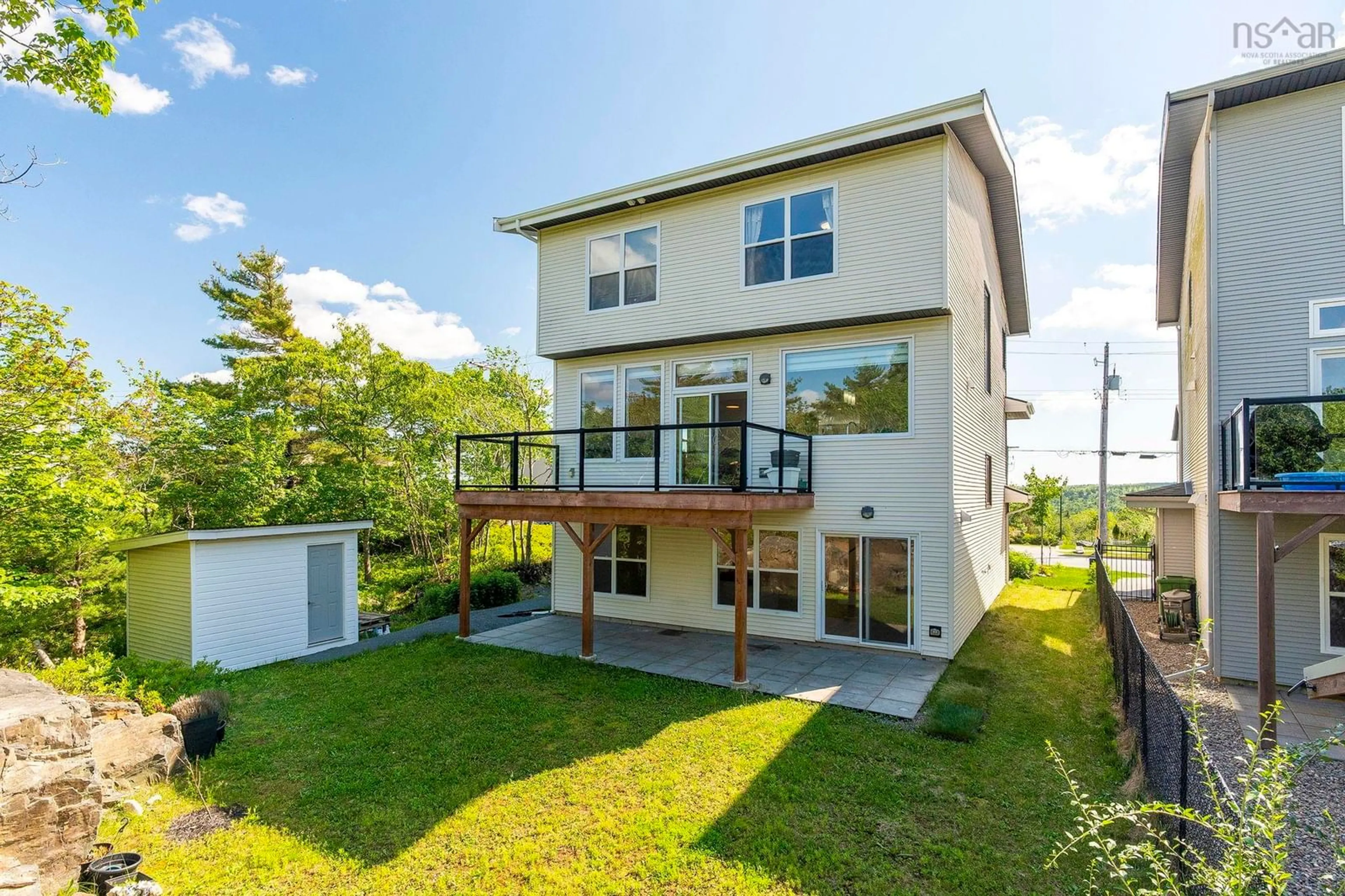 Home with vinyl exterior material, water/lake/river/ocean view for 233 Transom Dr, Halifax Nova Scotia B3M 0L7