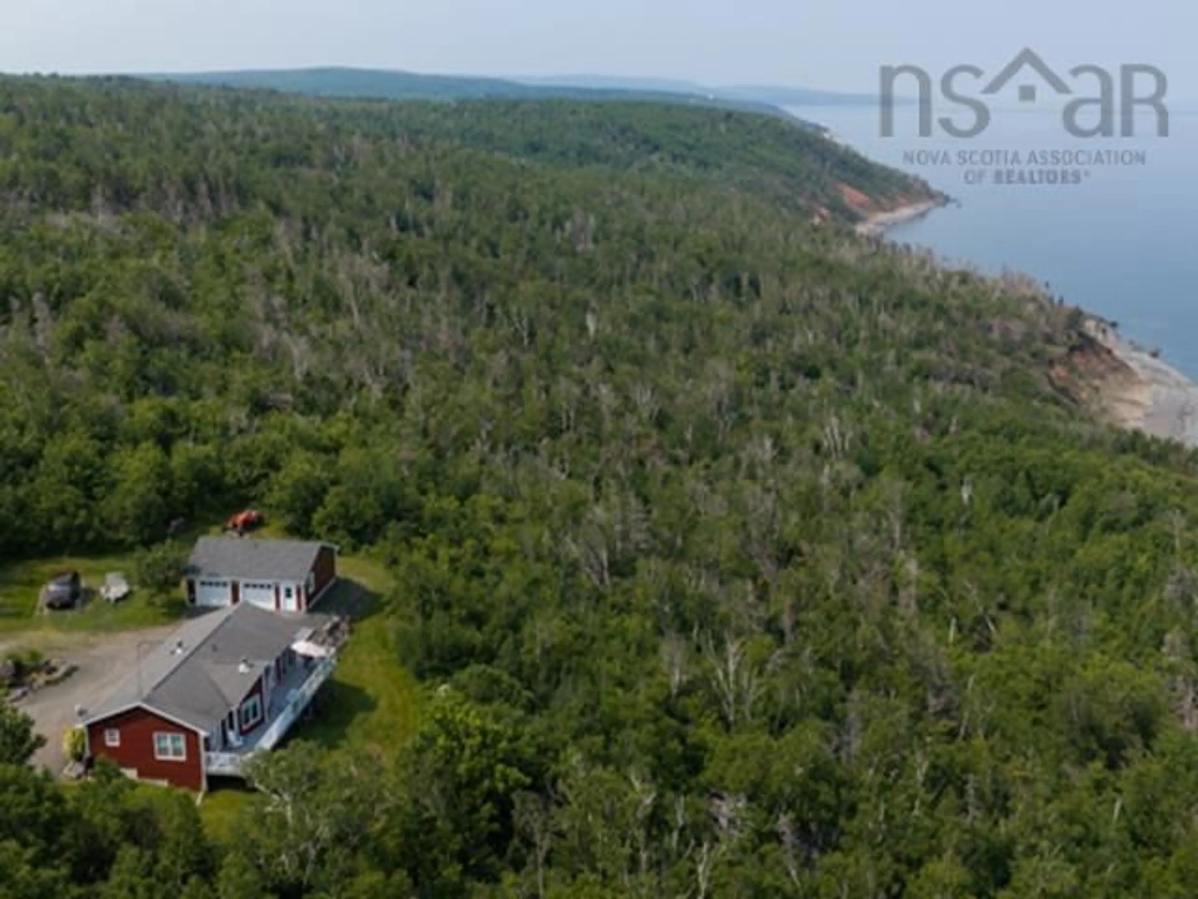 A pic from outside/outdoor area/front of a property/back of a property/a pic from drone, water/lake/river/ocean view for 8646 Highway 337 Georgeville   B2g 2l1, Morar Nova Scotia B2G 2L1