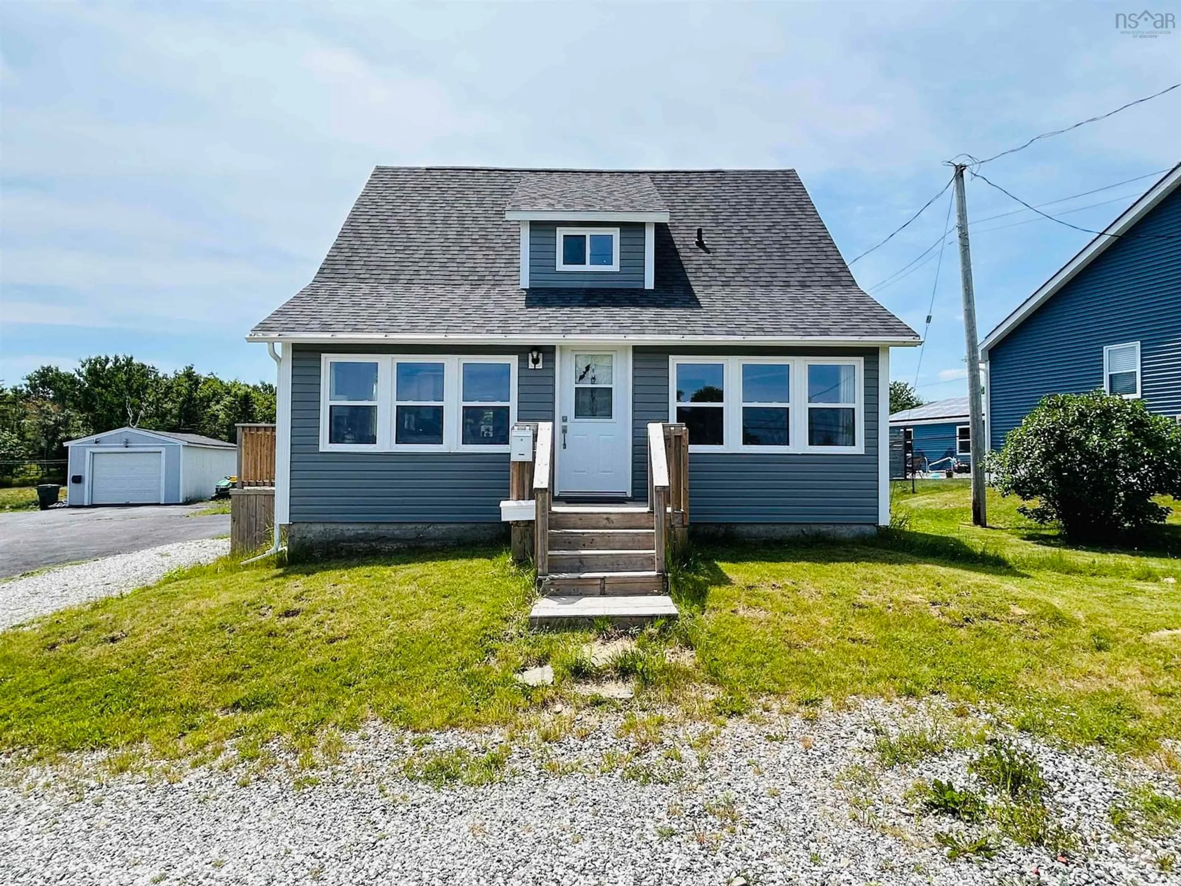 Home with vinyl exterior material, street for 228 South Street, Glace Bay St, Glace Bay Nova Scotia B1A 1W5