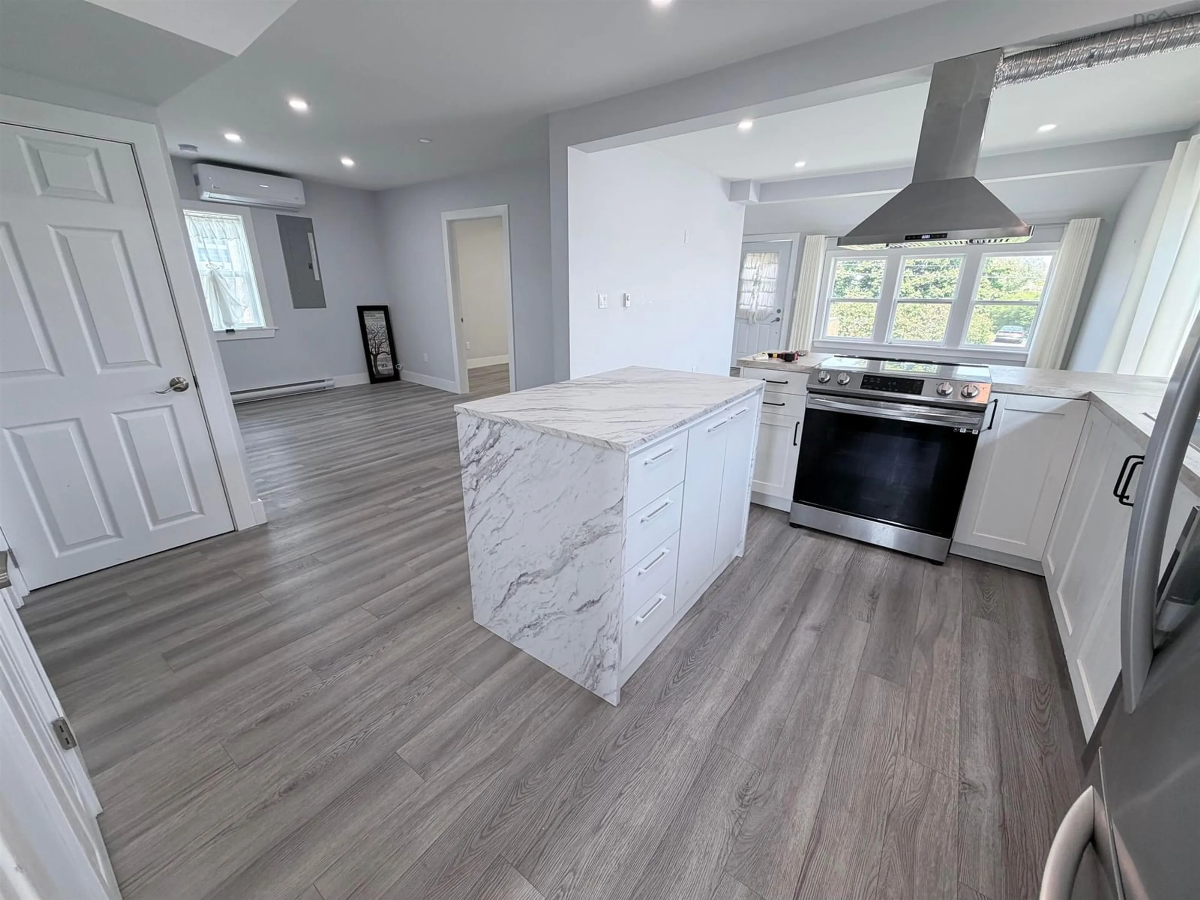 Open concept kitchen, unknown for 228 South Street, Glace Bay St, Glace Bay Nova Scotia B1A 1W5