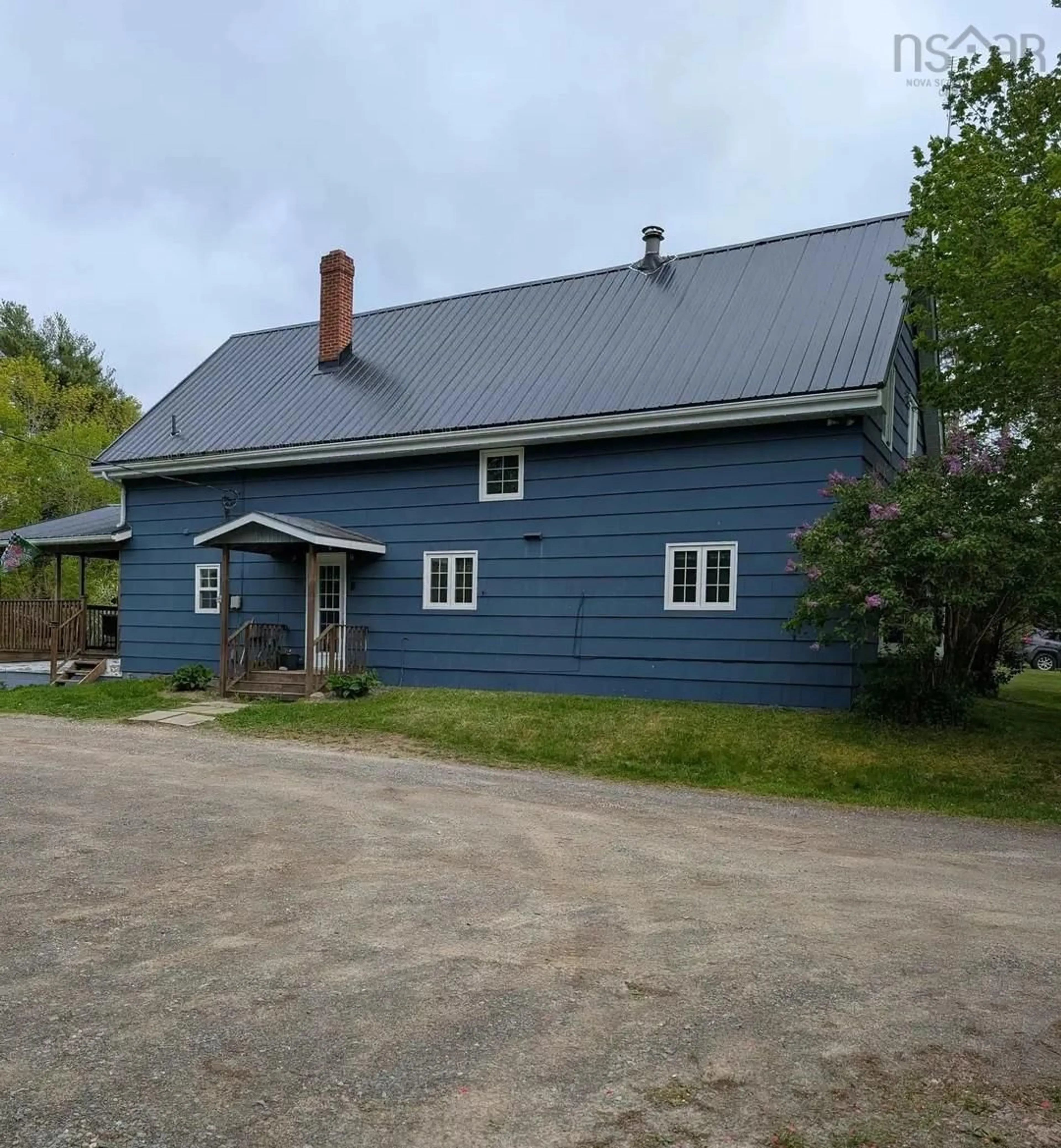 A pic from outside/outdoor area/front of a property/back of a property/a pic from drone, building for 8178 Nova Scotia Trunk 8, South Brookfield Nova Scotia B0T 1X0