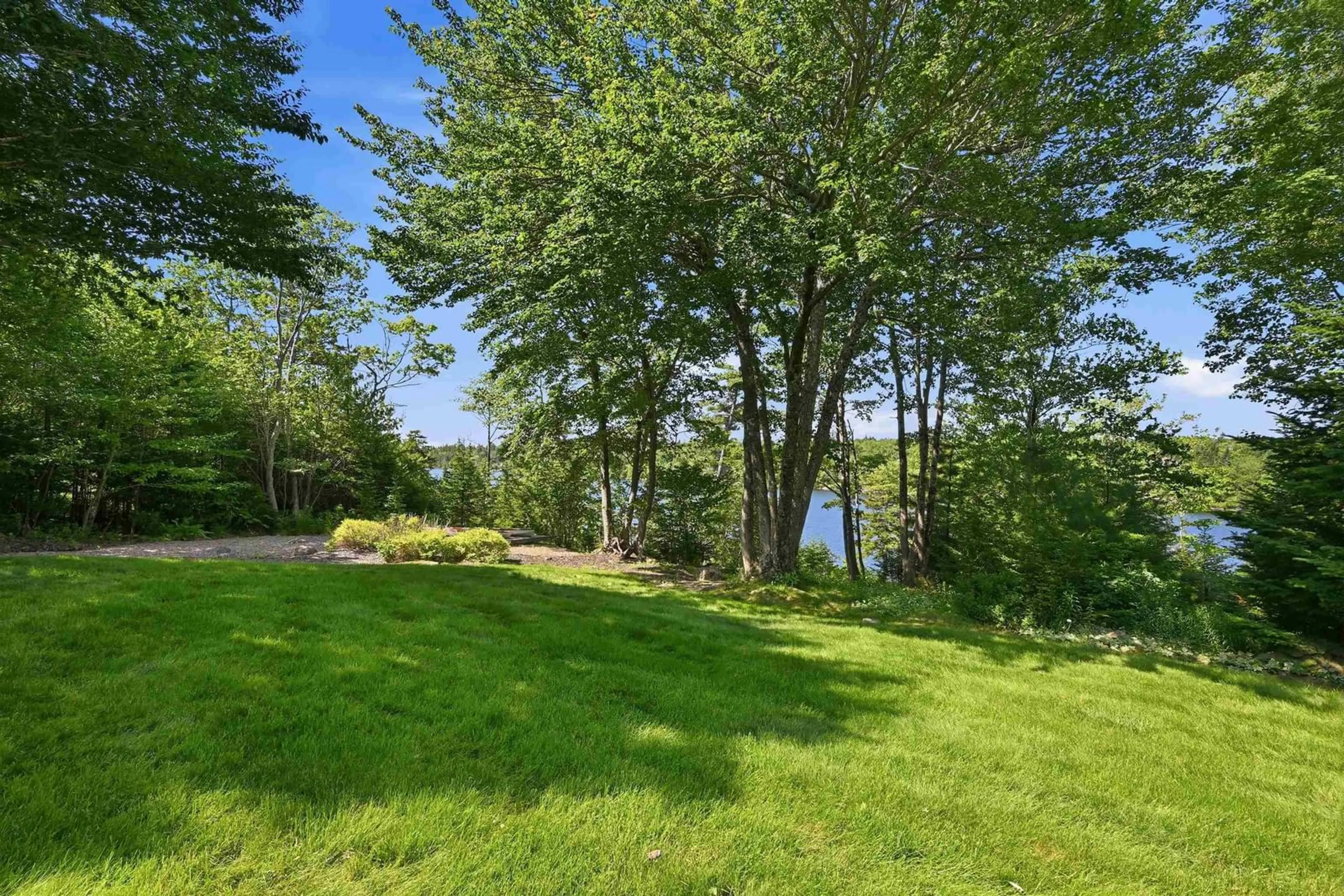 Patio, water/lake/river/ocean view for 59 Long Lake Dr, Kingswood Nova Scotia B4B 1K6