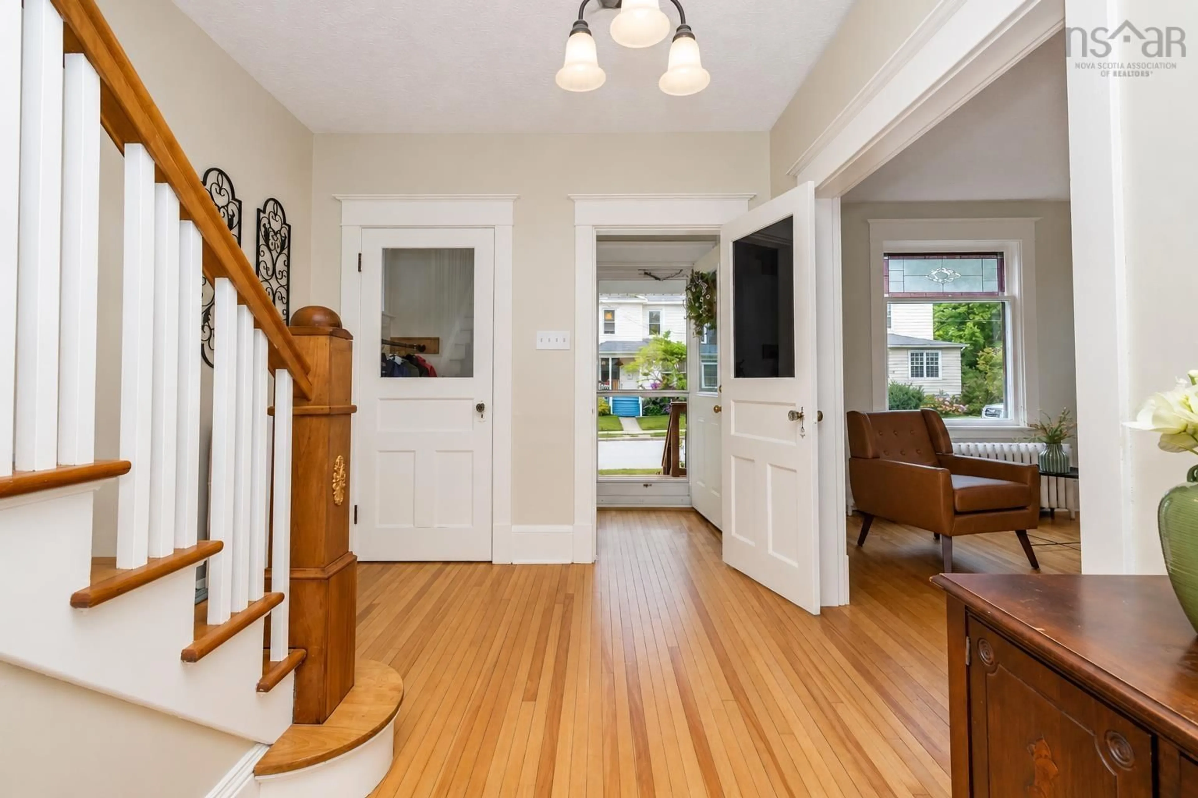 Indoor entryway for 67 Milton St, Sydney Nova Scotia B1P 4L9