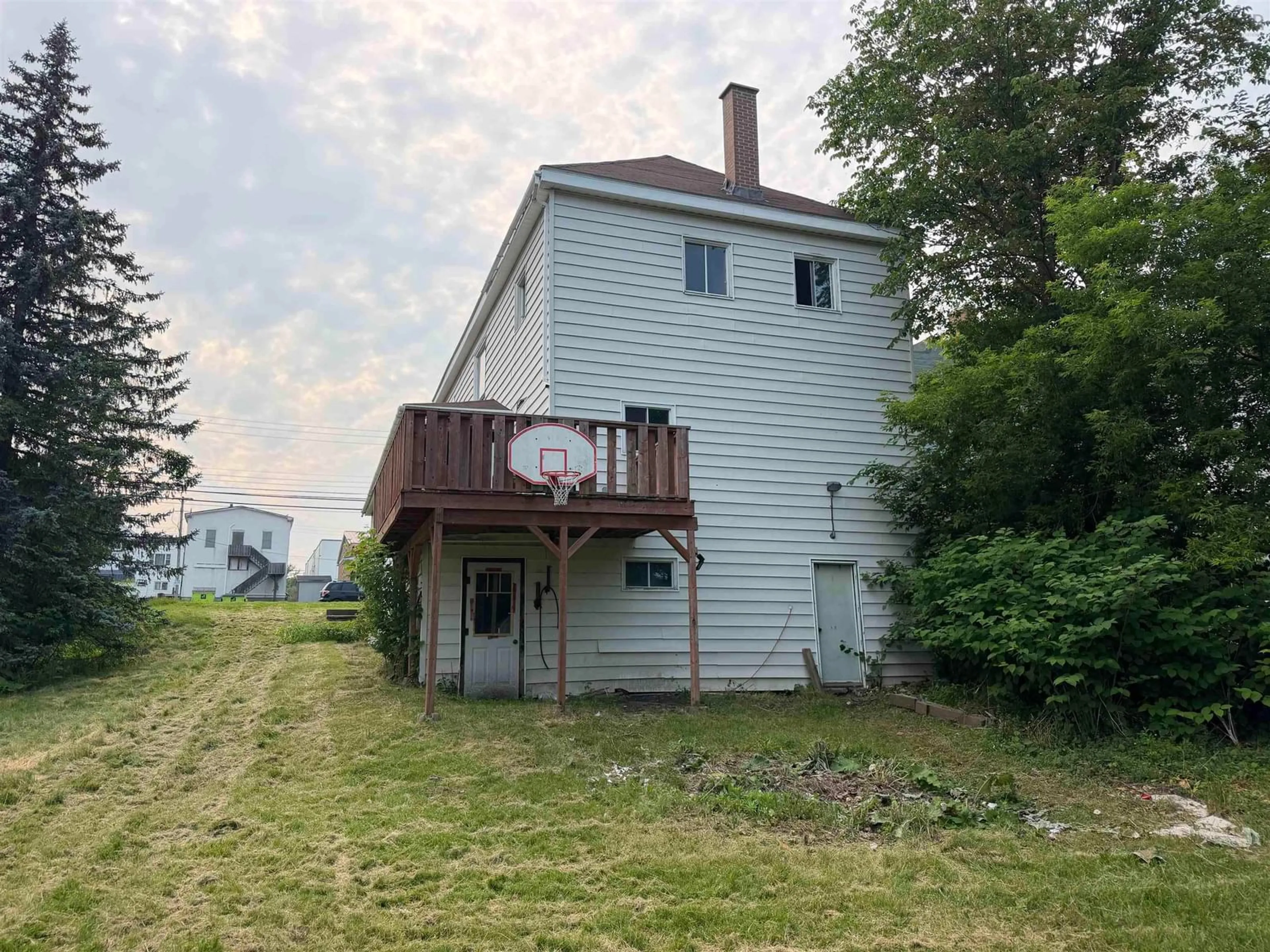 A pic from outside/outdoor area/front of a property/back of a property/a pic from drone, building for 147 Mackay St, Stellarton Nova Scotia B0K 1S0