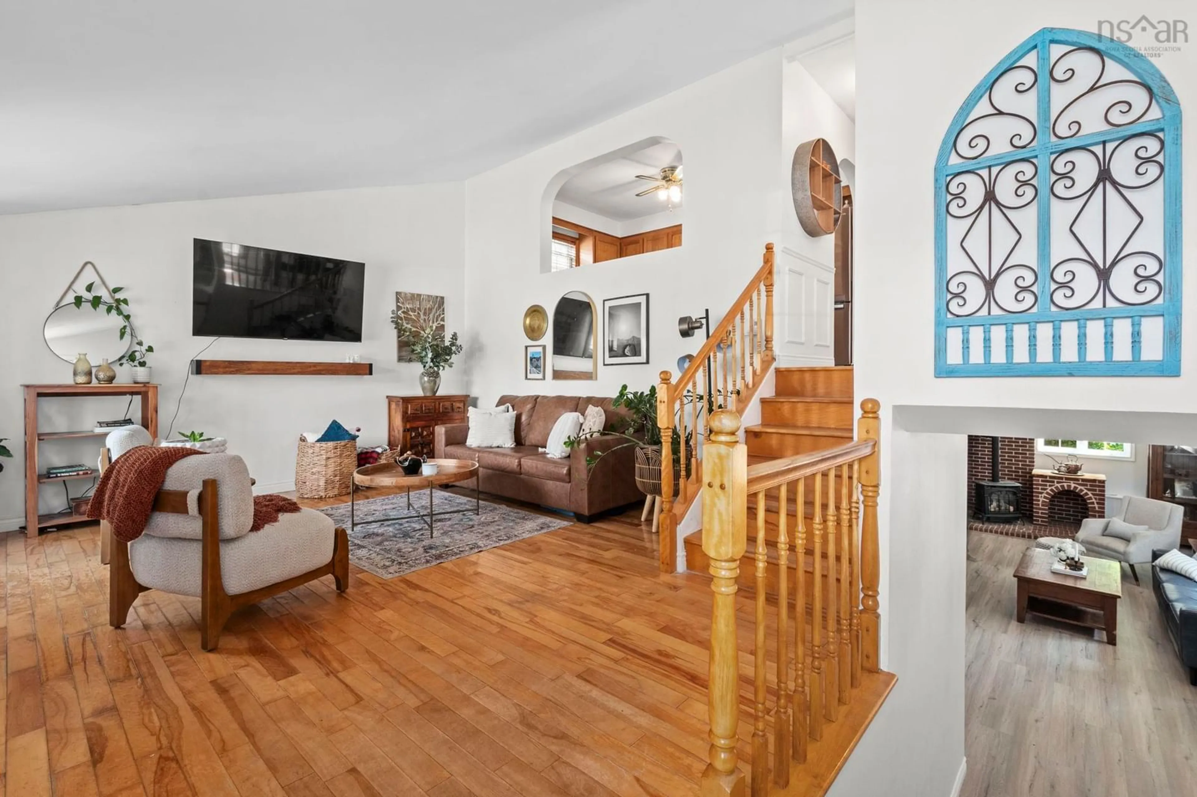Living room with furniture, unknown for 44 Tantling Cres, Dartmouth Nova Scotia B2W 4Z6