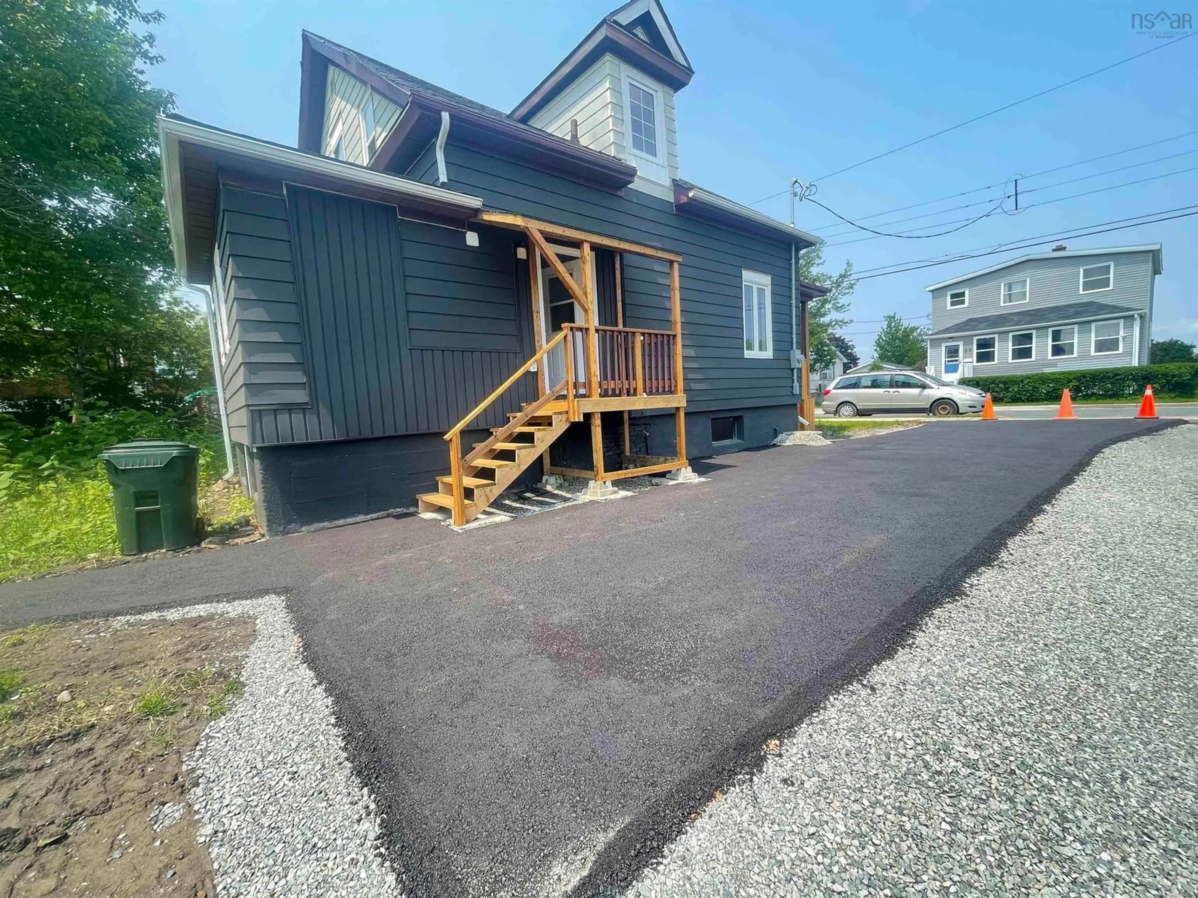 Home with vinyl exterior material, street for 30 Wesley Street, Sydney Nova Scotia B1N 2M6