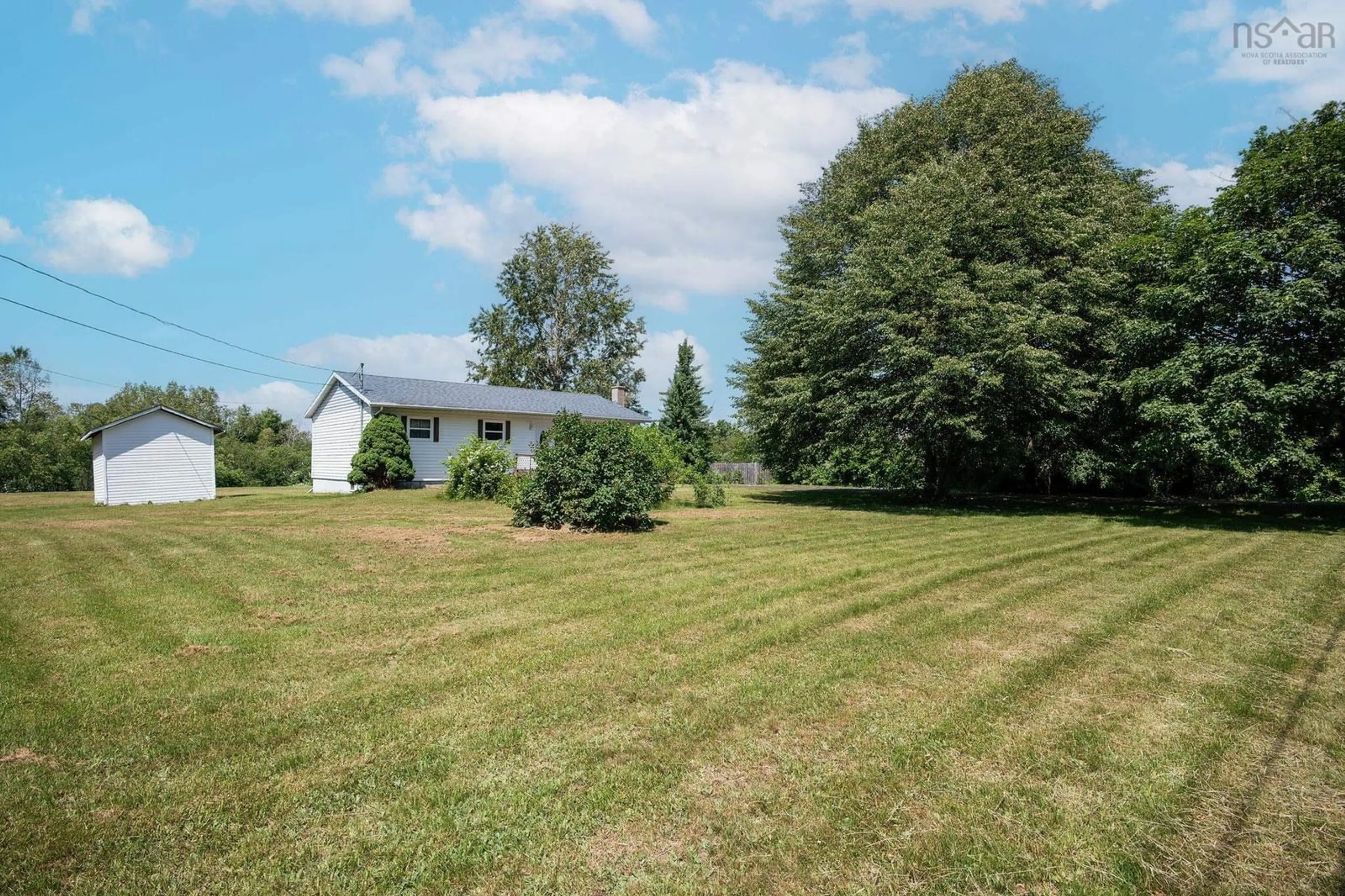 A pic from outside/outdoor area/front of a property/back of a property/a pic from drone, water/lake/river/ocean view for 353 Meadowvale Rd, Meadowvale Nova Scotia B0P 1R0