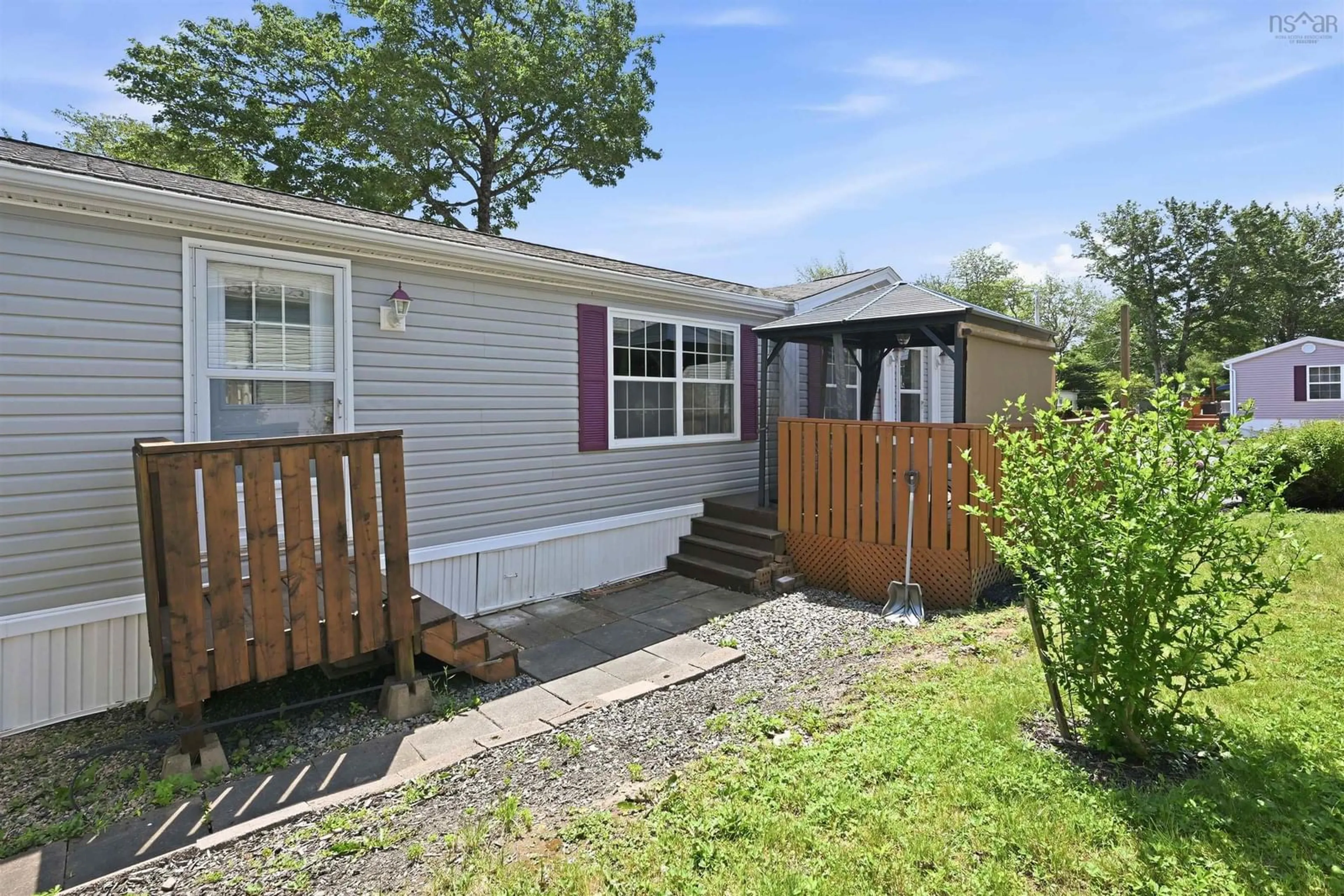 Patio, street for 20 Fifth St, Lucasville Nova Scotia B4B 1R2