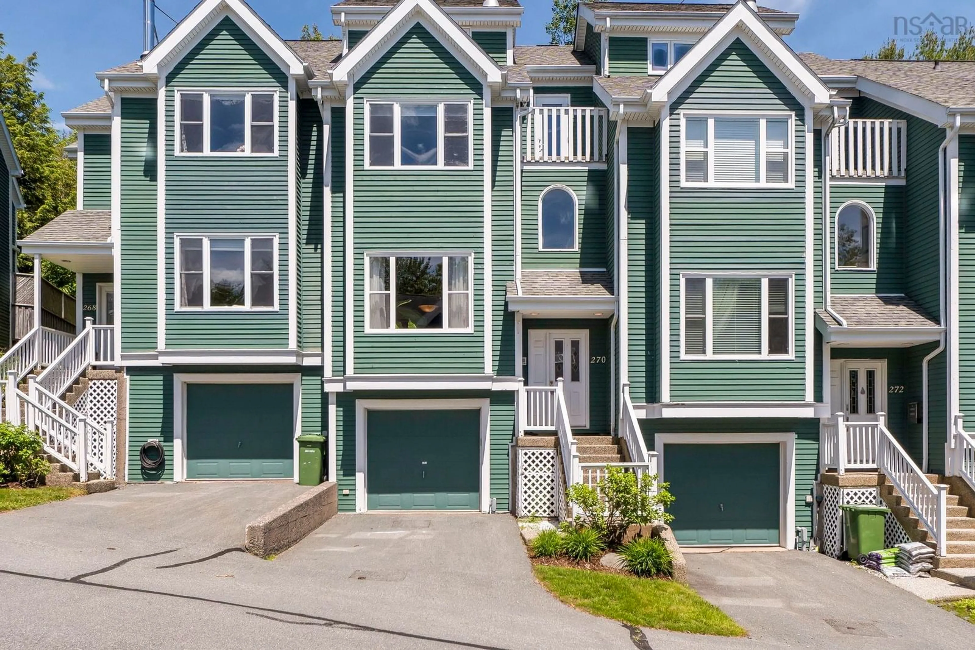 Home with vinyl exterior material, street for 270 Spinnaker Dr, Armdale Nova Scotia B3N 3C6