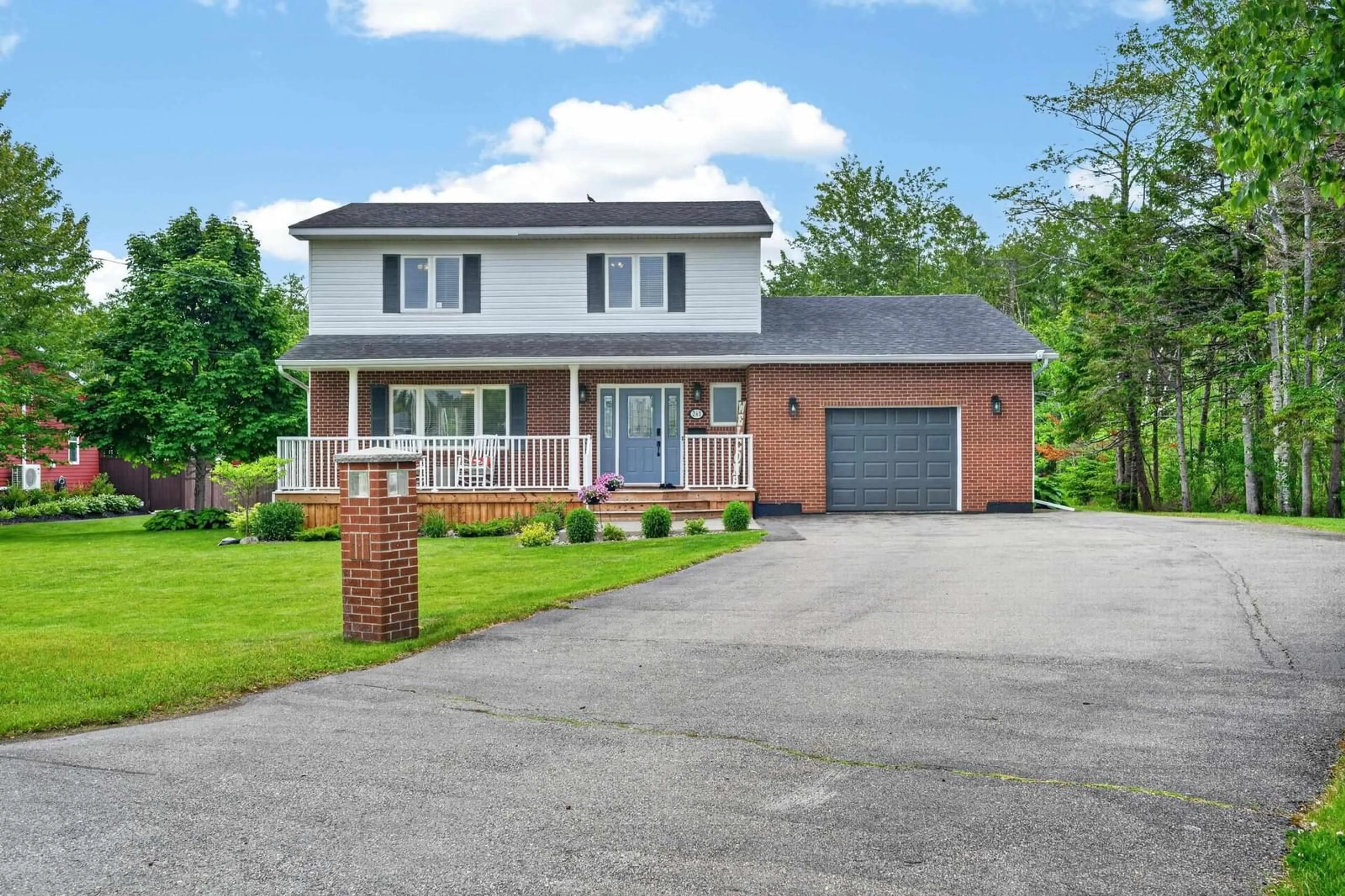 Home with brick exterior material, street for 261 Braemar Drive, Westmount Nova Scotia B1R 1W1