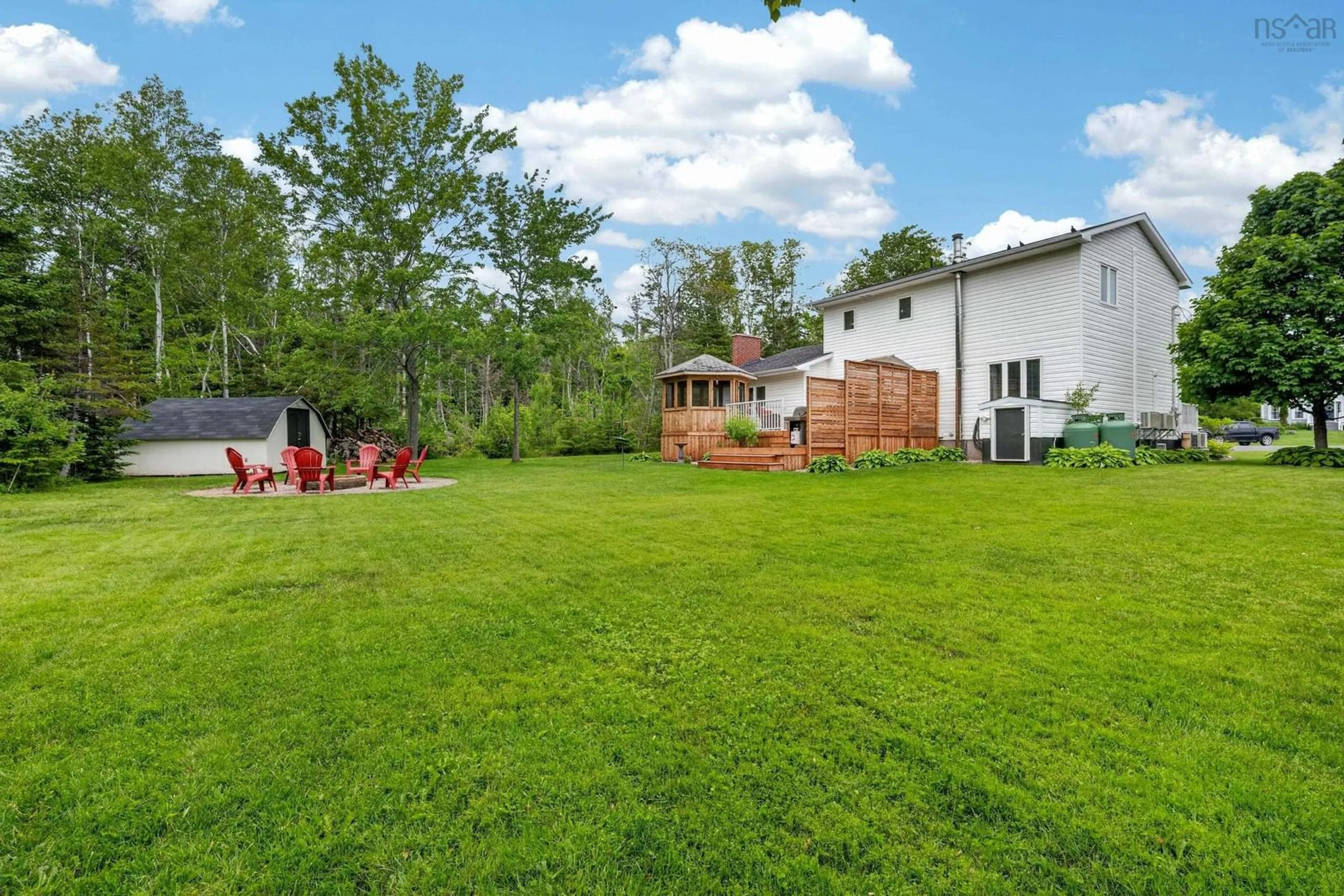 Patio, unknown for 261 Braemar Drive, Westmount Nova Scotia B1R 1W1