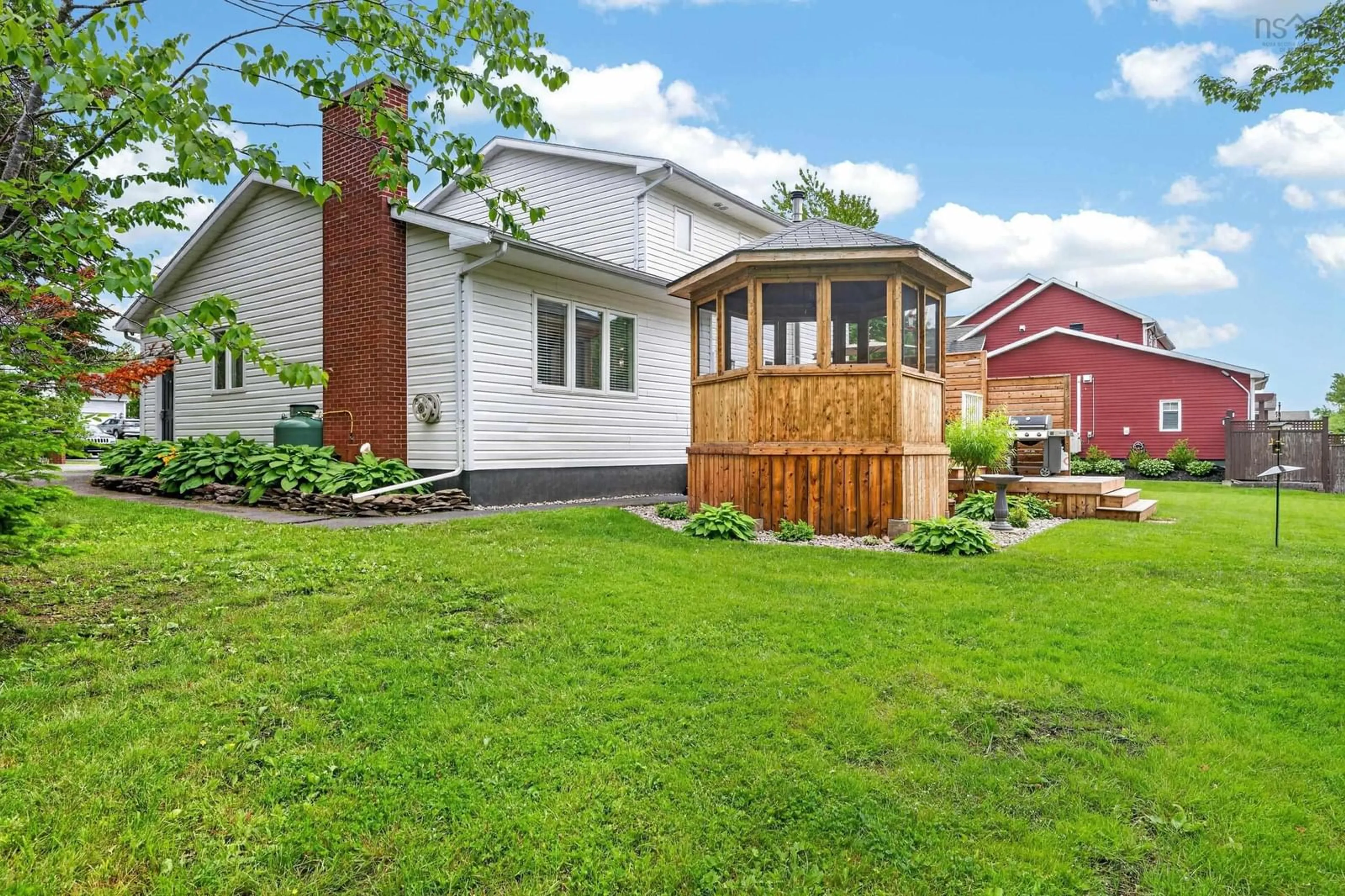 Patio, street for 261 Braemar Drive, Westmount Nova Scotia B1R 1W1