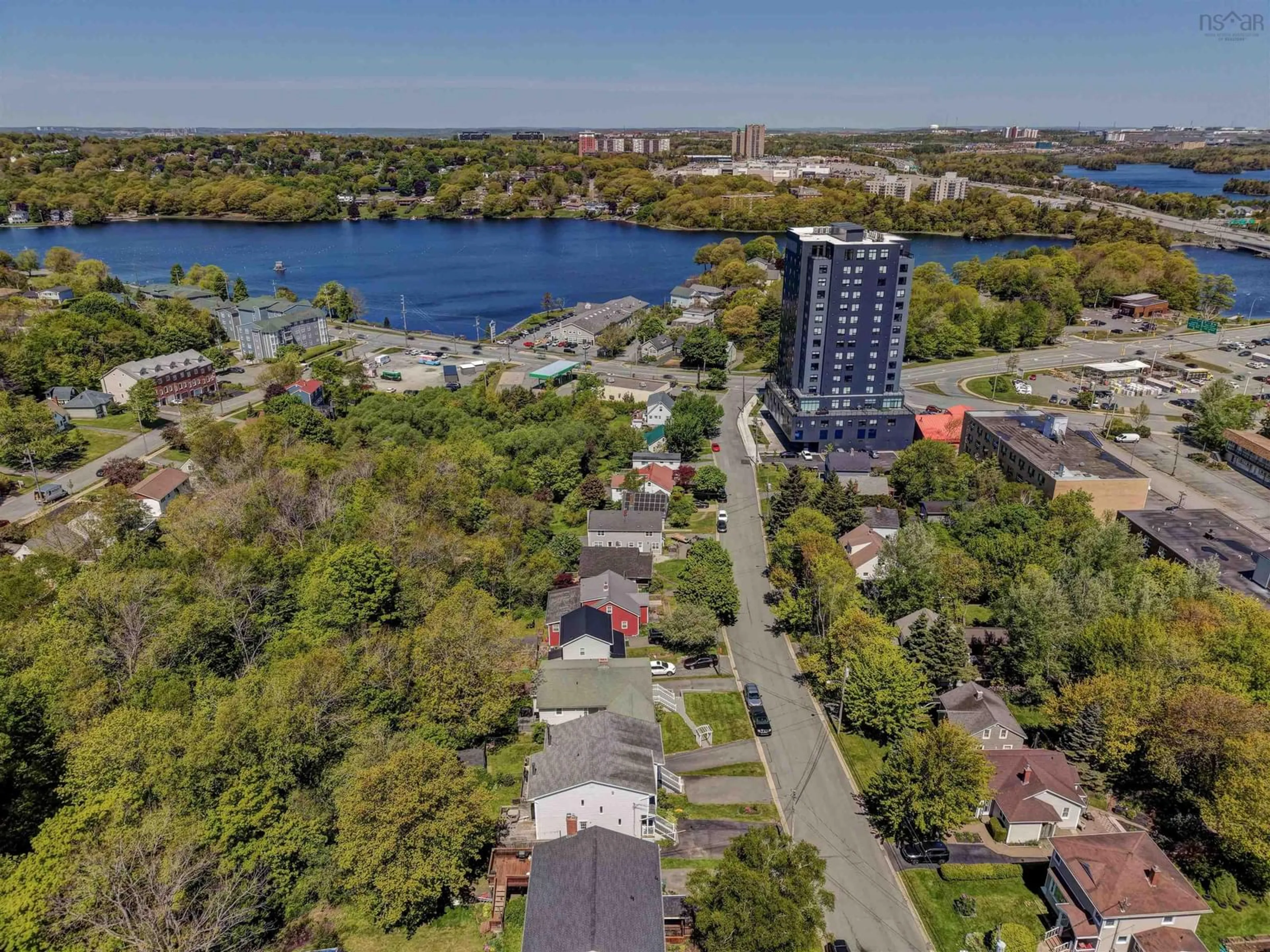 A pic from outside/outdoor area/front of a property/back of a property/a pic from drone, water/lake/river/ocean view for 24A Glenwood Ave #A, Dartmouth Nova Scotia B2Y 3G7