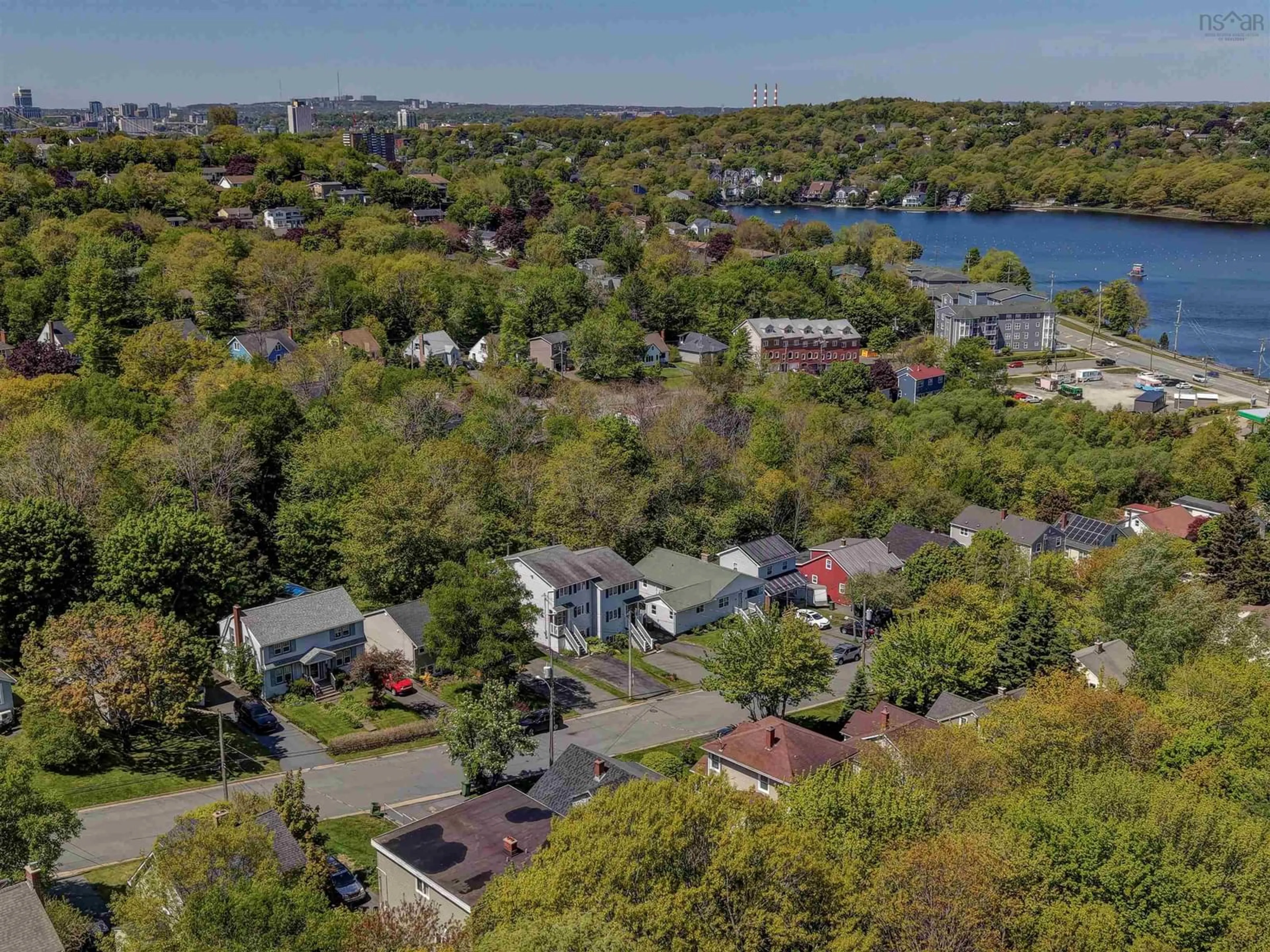 A pic from outside/outdoor area/front of a property/back of a property/a pic from drone, water/lake/river/ocean view for 24A Glenwood Ave #A, Dartmouth Nova Scotia B2Y 3G7