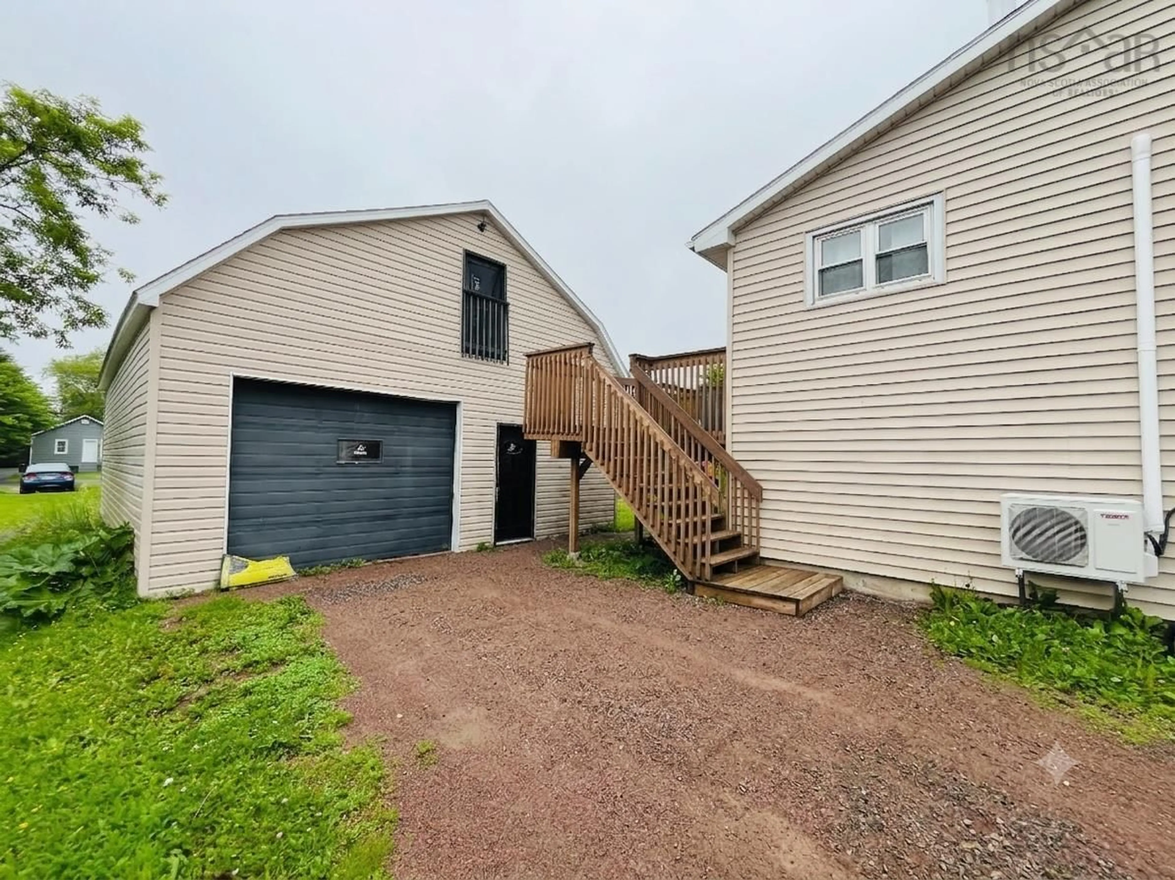 A pic from outside/outdoor area/front of a property/back of a property/a pic from drone, street for 21 Snowden Ave, Amherst Nova Scotia B4H 2N1
