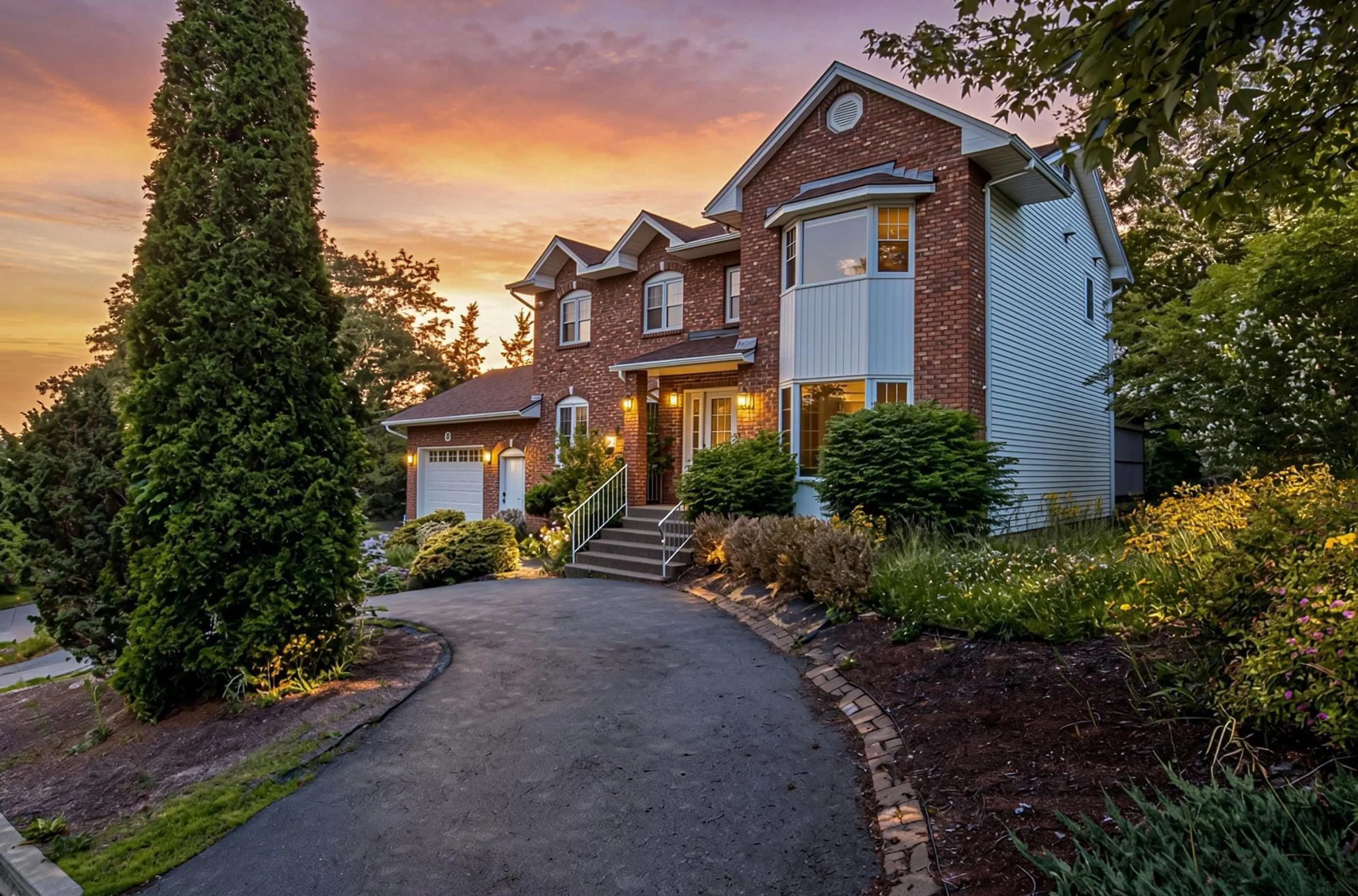 Home with brick exterior material, street for 13 Admiral Cove Dr, Bedford Nova Scotia B4A 4K2