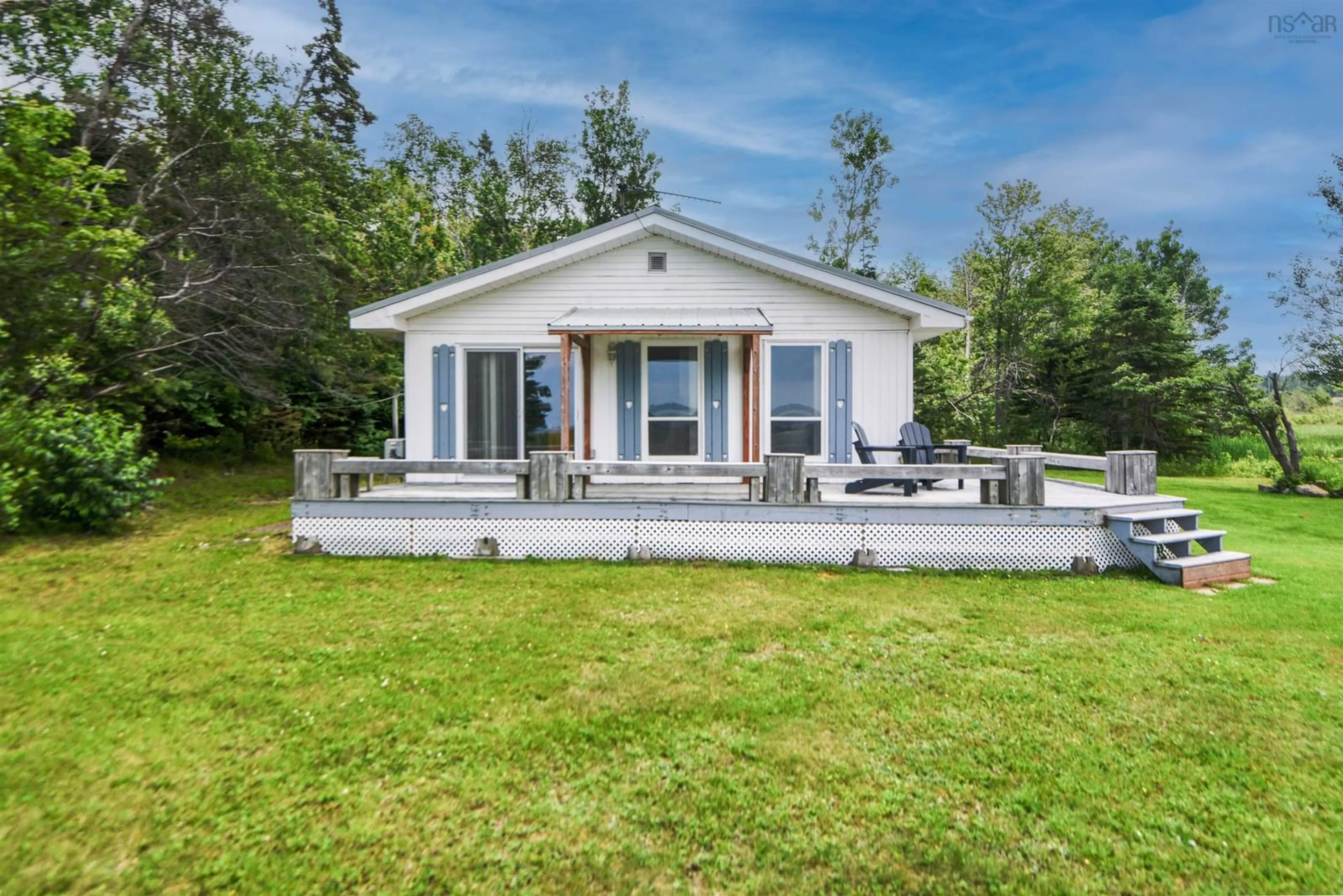 Home with vinyl exterior material, water/lake/river/ocean view for 61 Blaine Mackeil Rd, Caribou Nova Scotia B0K 1H0