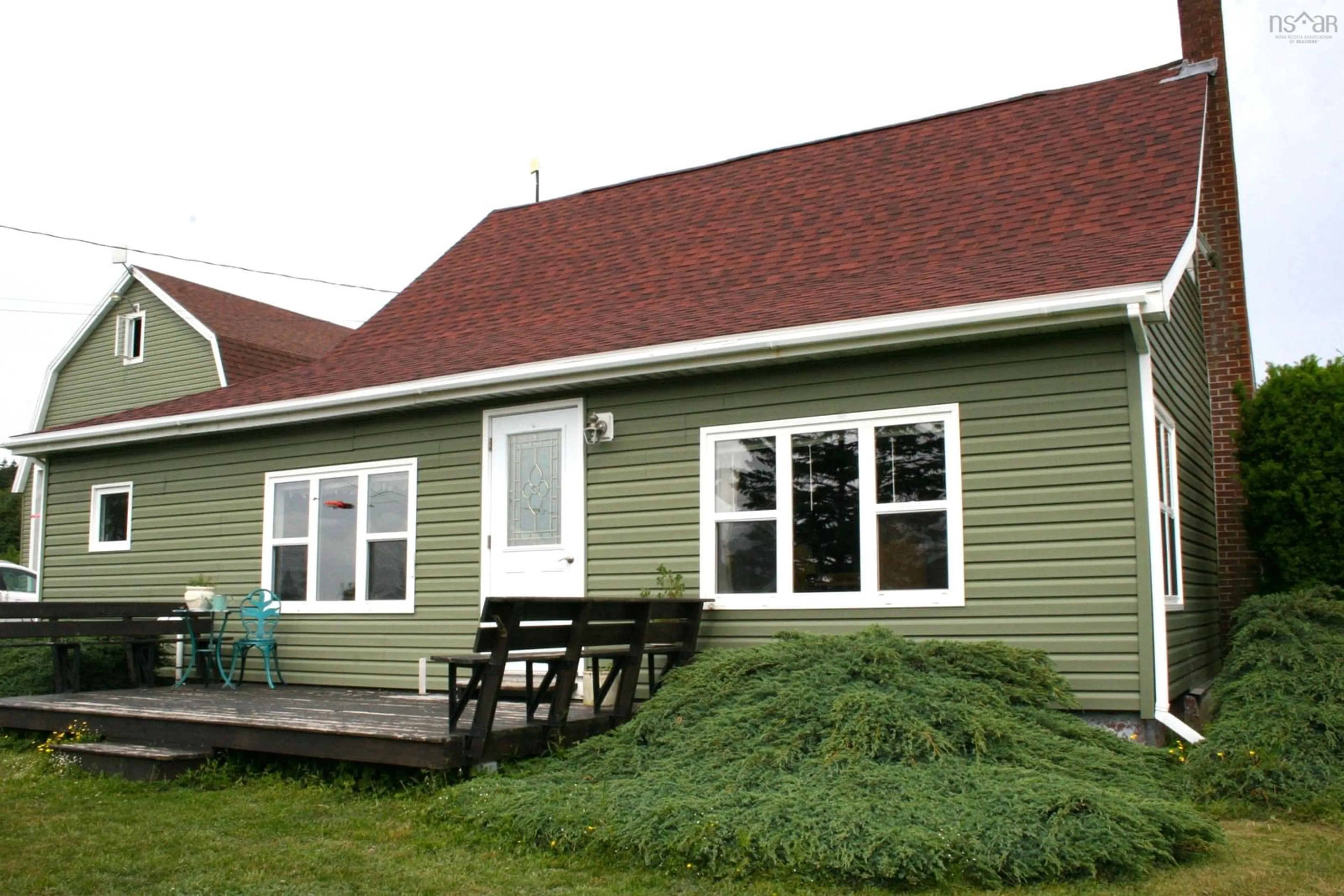 Home with vinyl exterior material, building for 3939 Highway 217, East Ferry Nova Scotia B0V 1E0