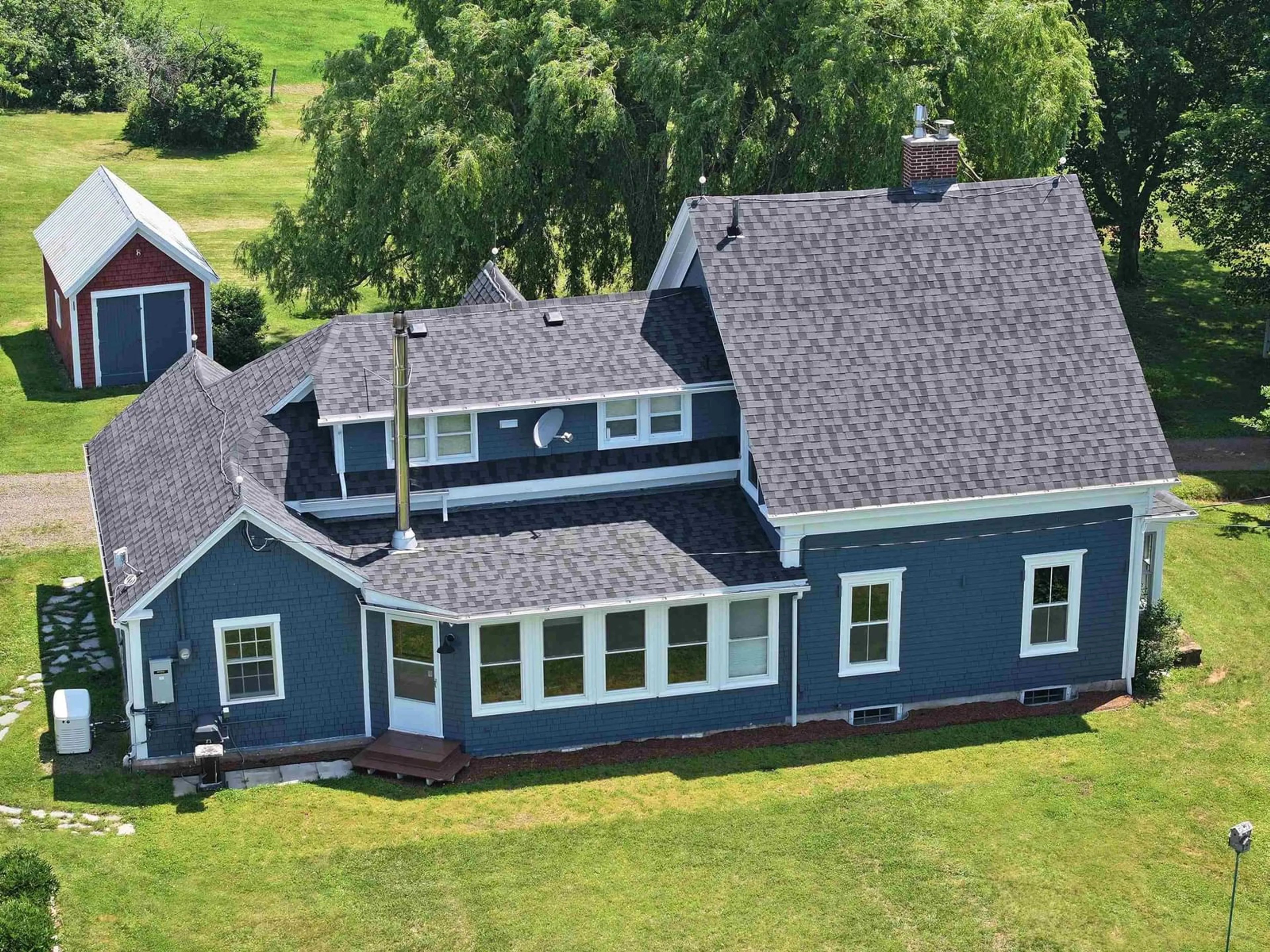 A pic from outside/outdoor area/front of a property/back of a property/a pic from drone, unknown for 2939 221 Hwy, Weston Nova Scotia B0P 1C0