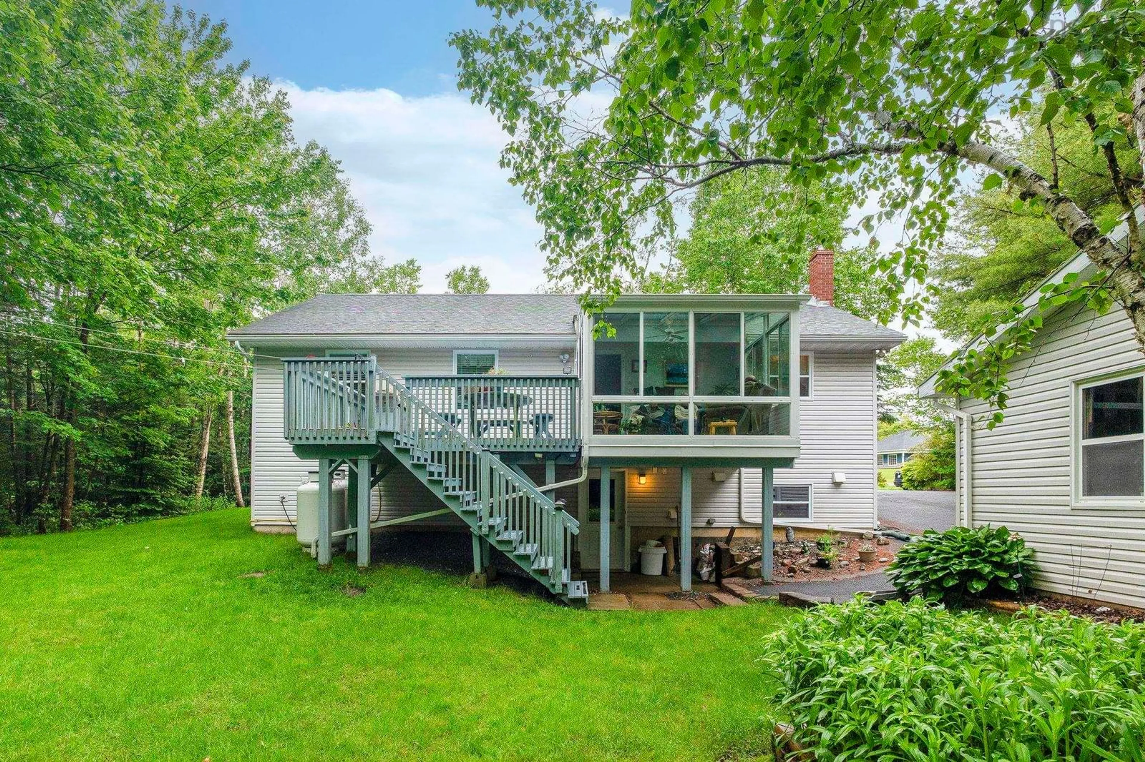 Home with vinyl exterior material, water/lake/river/ocean view for 20 Willowdale Dr, Musquodoboit Harbour Nova Scotia B0J 2L0