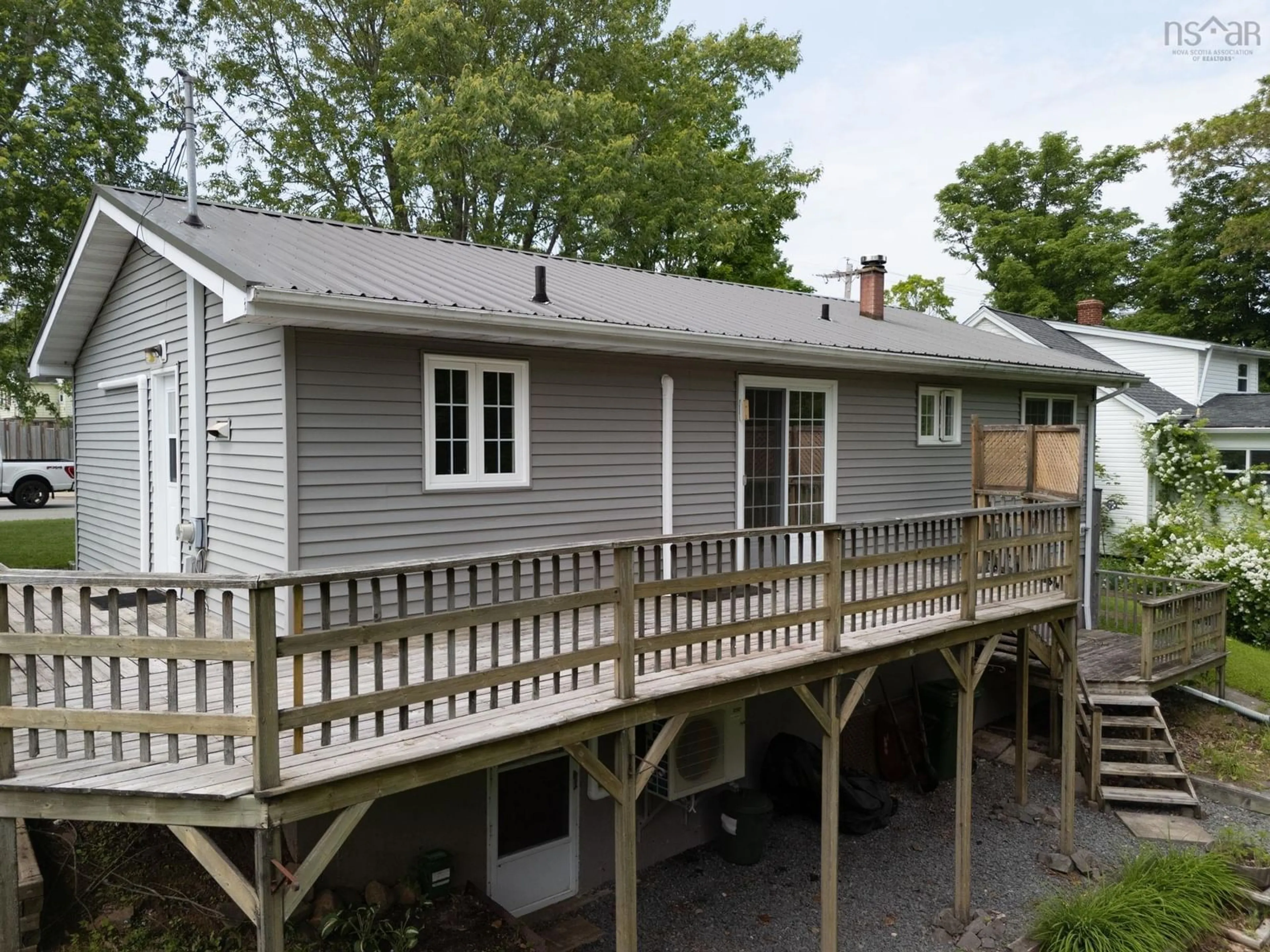 Home with vinyl exterior material, street for 9 Holmes Hill Rd, Hantsport Nova Scotia B0P 1P0