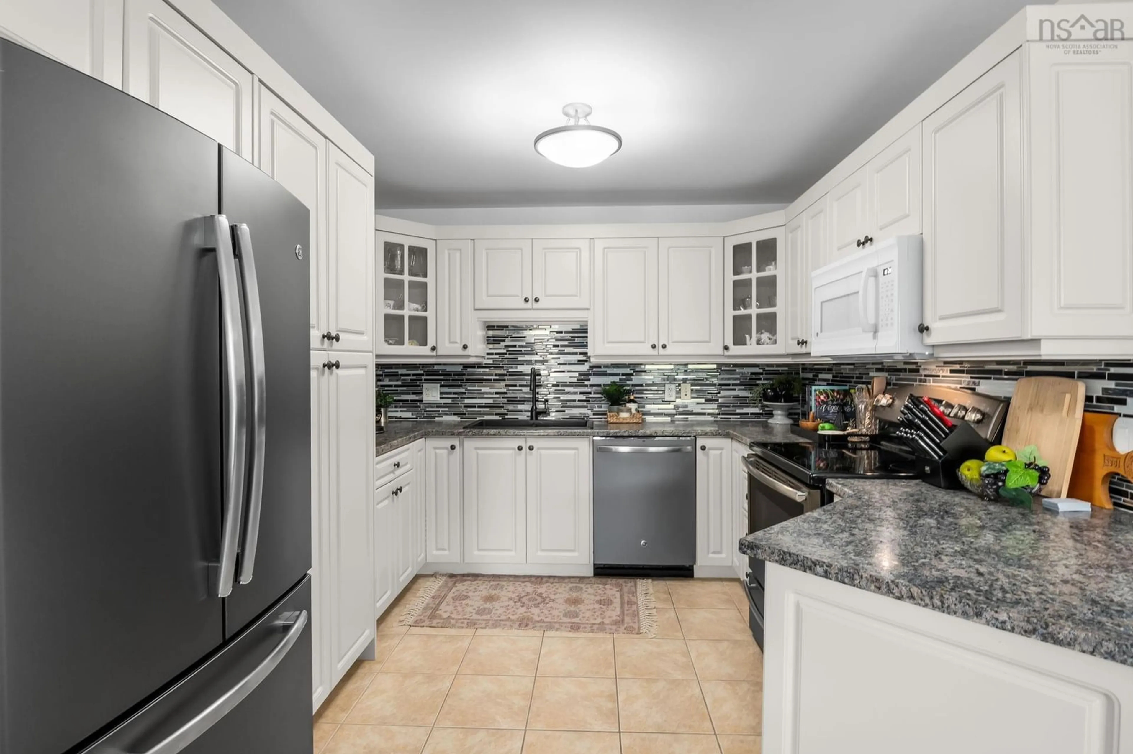 Standard kitchen, ceramic/tile floor for 120 Southgate Dr #213, Bedford Nova Scotia B4A 0B1
