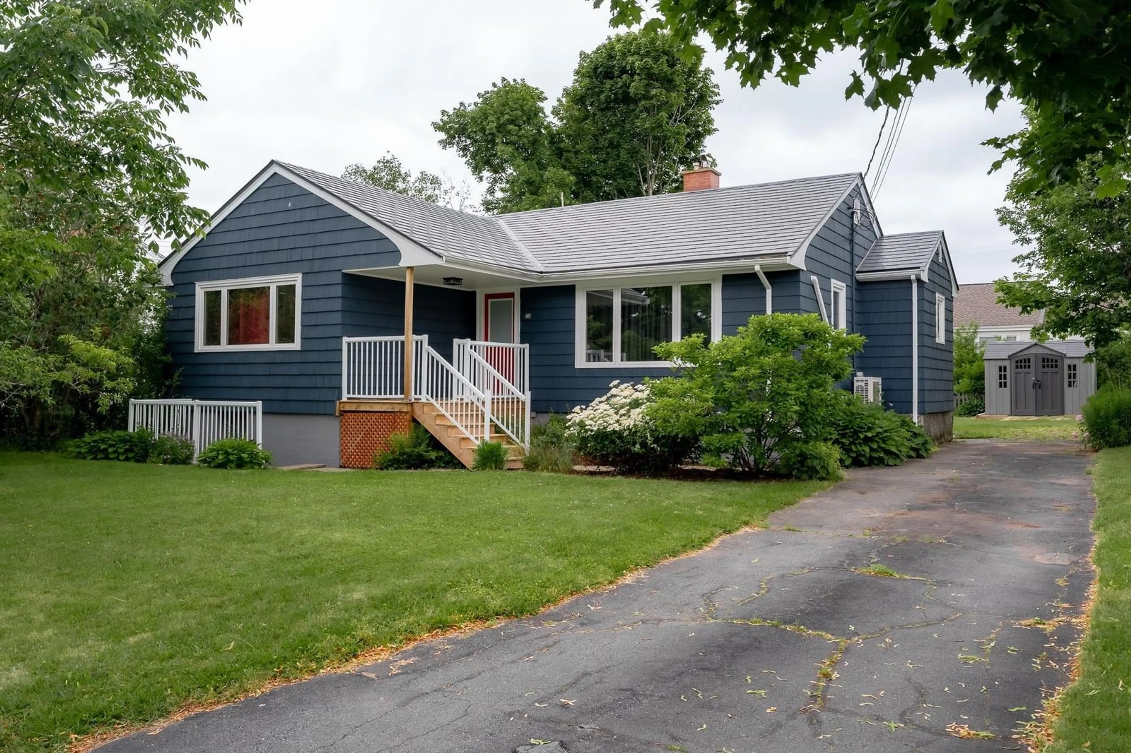 Home with vinyl exterior material, street for 47 Frances St, Dartmouth Nova Scotia B3A 3H5