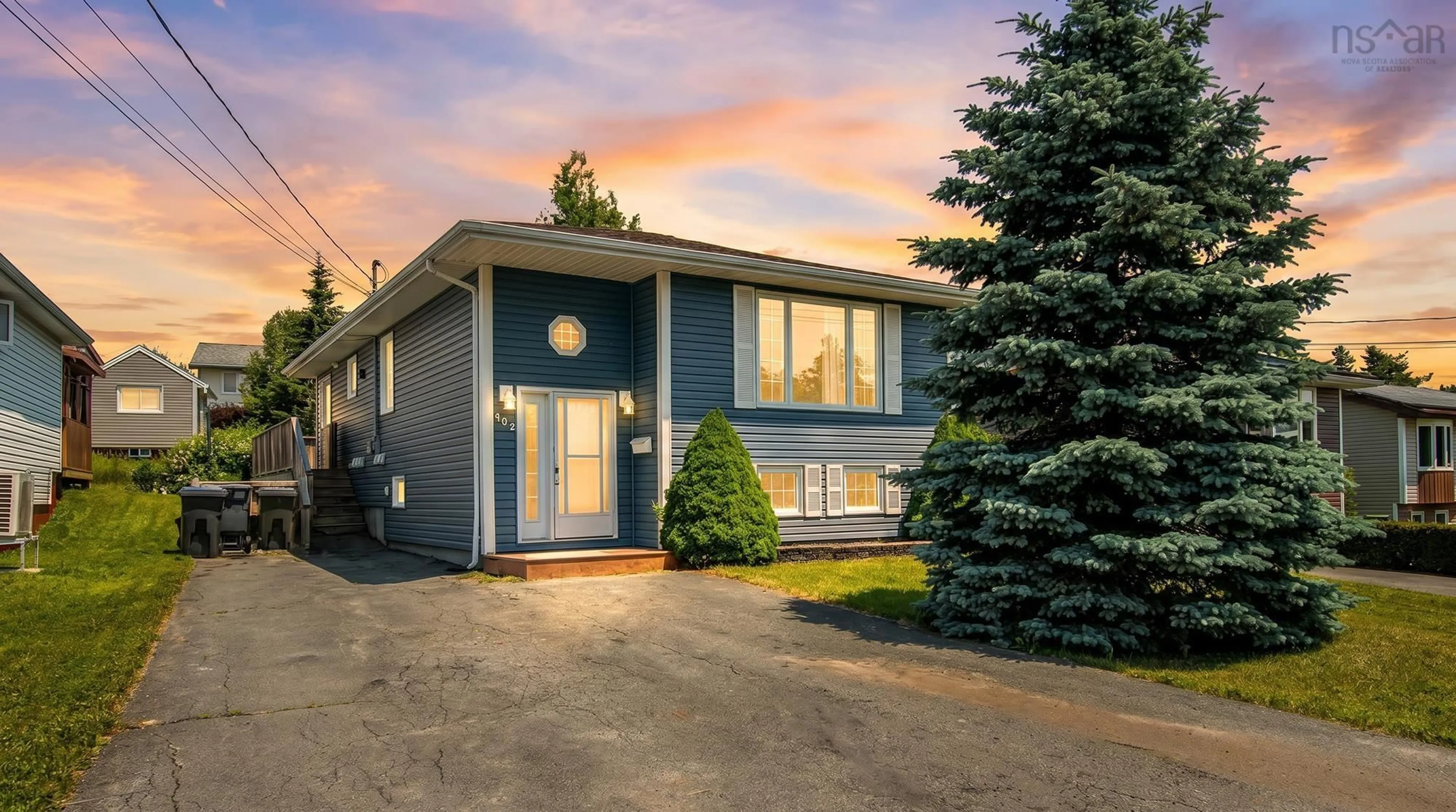 Home with vinyl exterior material, street for 507 Arklow Dr, Cole Harbour Nova Scotia B2W 4Z5