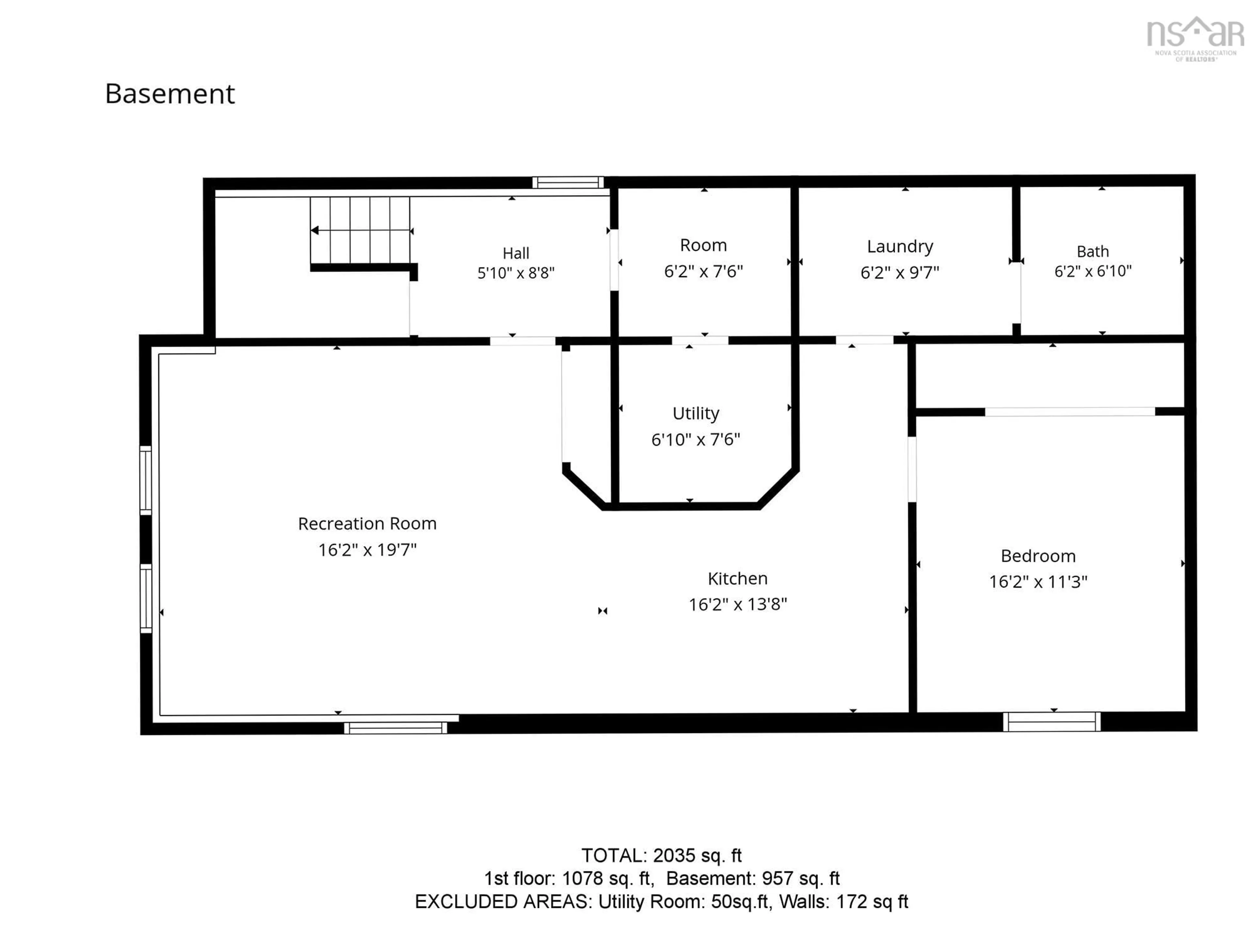 Floor plan for 507 Arklow Dr, Cole Harbour Nova Scotia B2W 4Z5